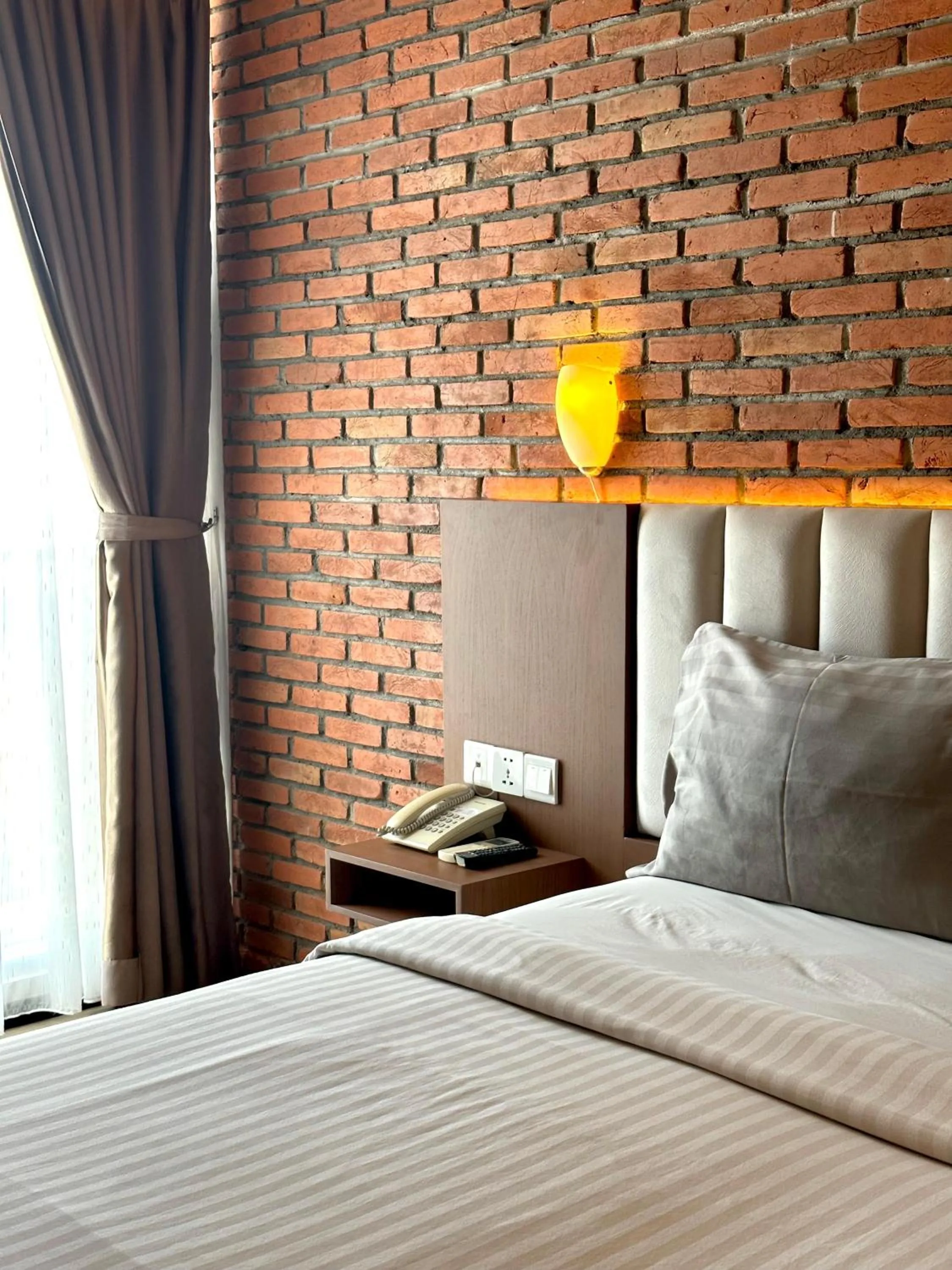 Bed in Xtra Hotel Bengkulu