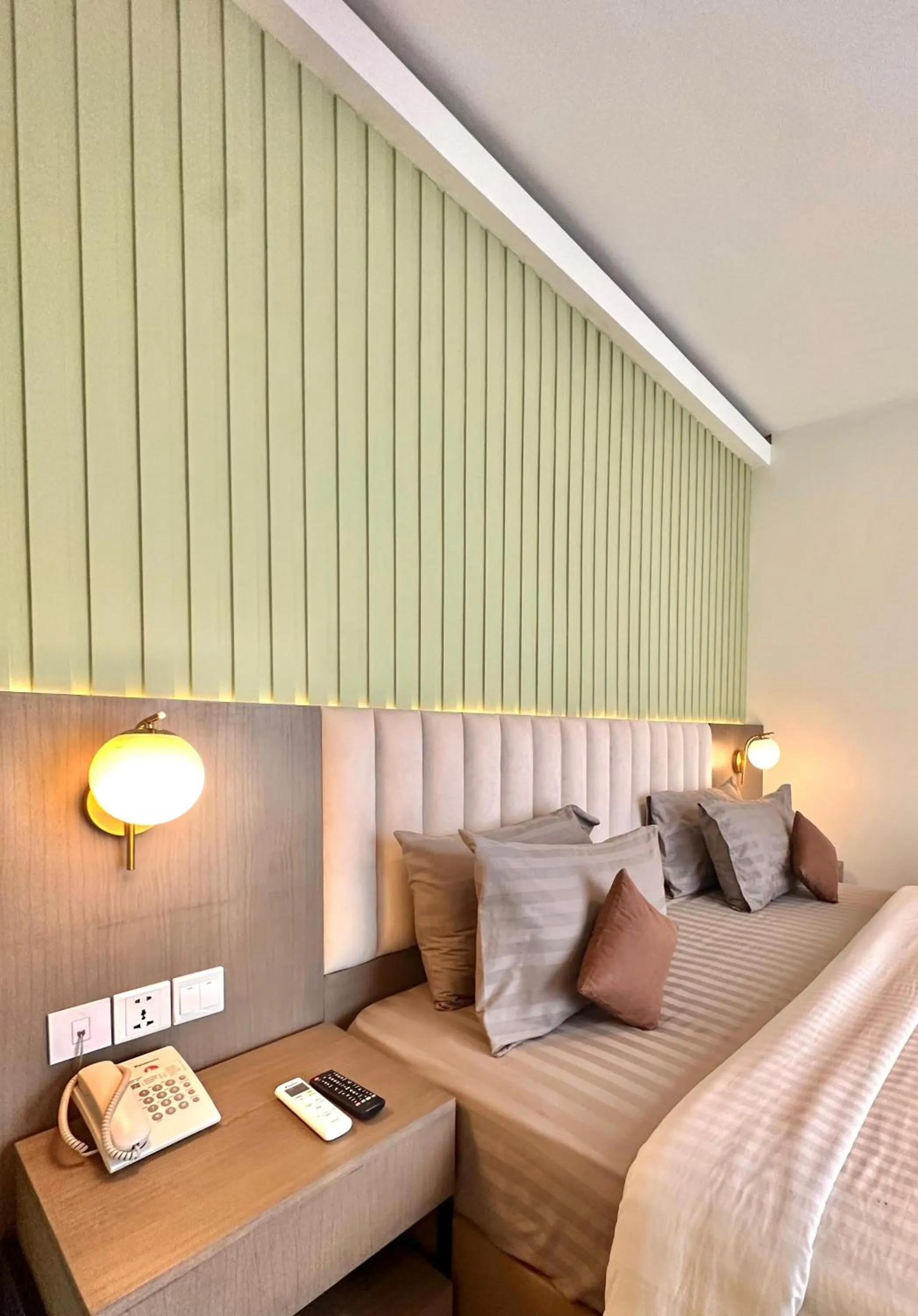 Bed in Xtra Hotel Bengkulu