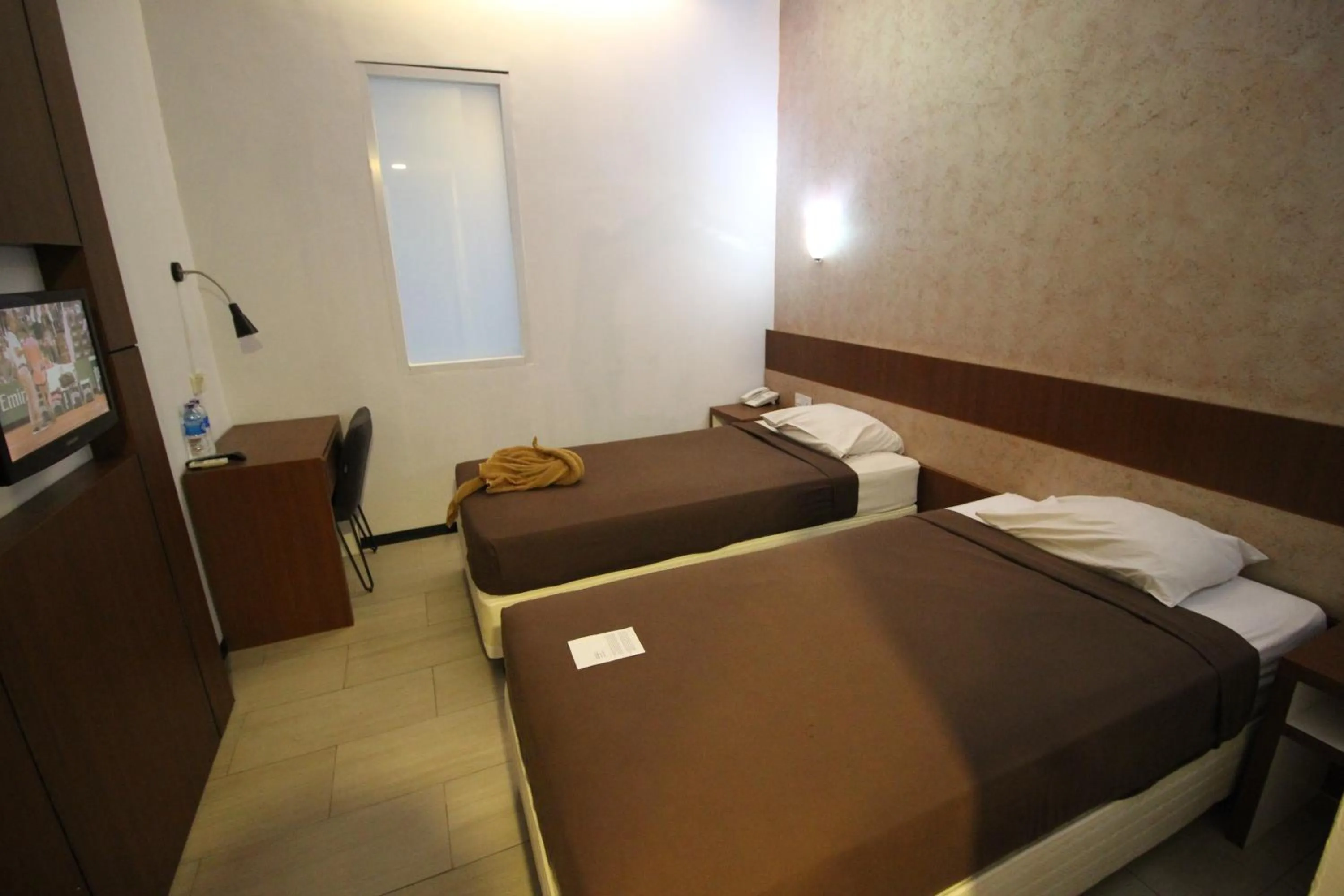Bed in Xtra Hotel Bengkulu