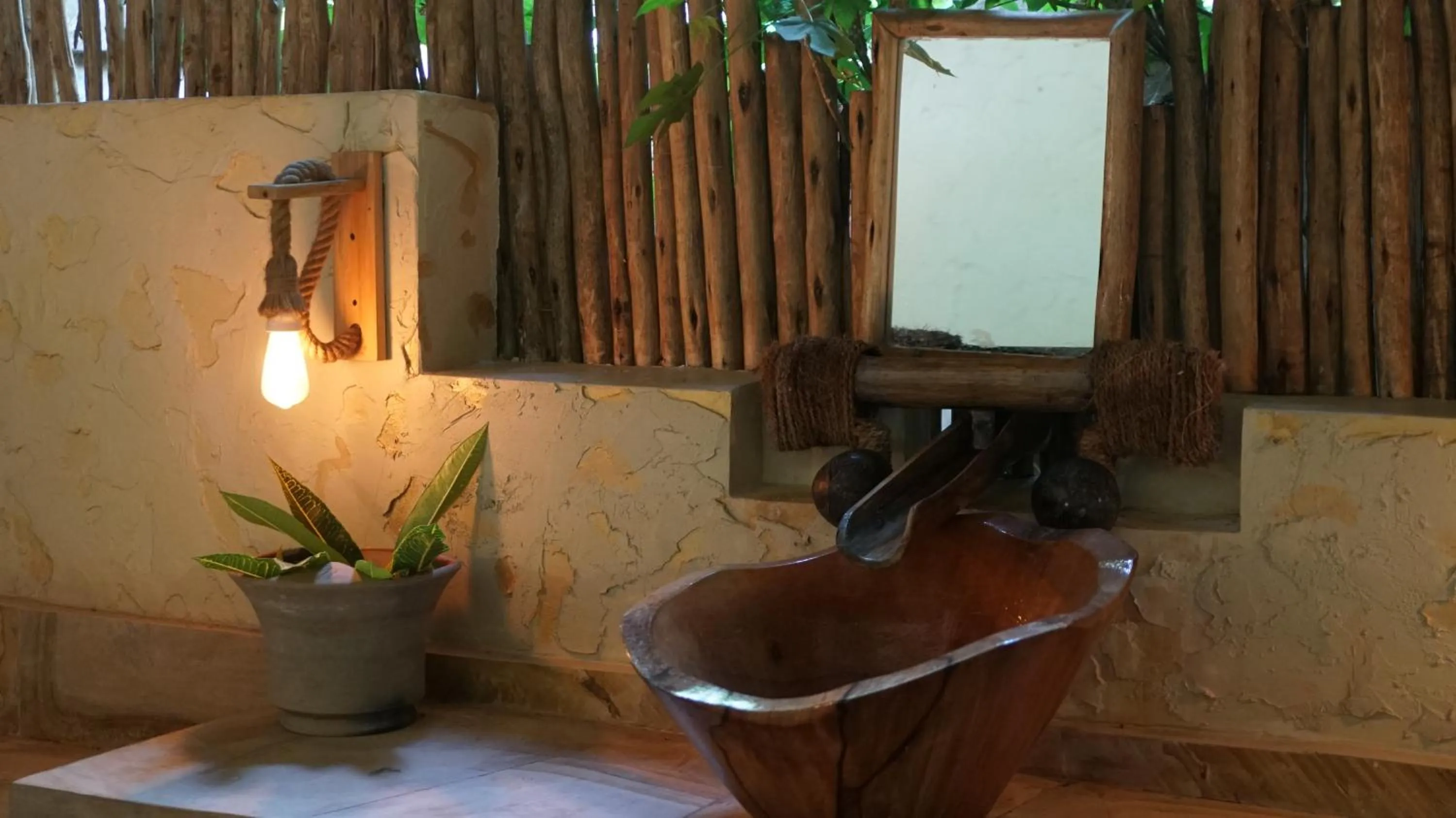 Bathroom in The Nest Tropical Oasis Resort