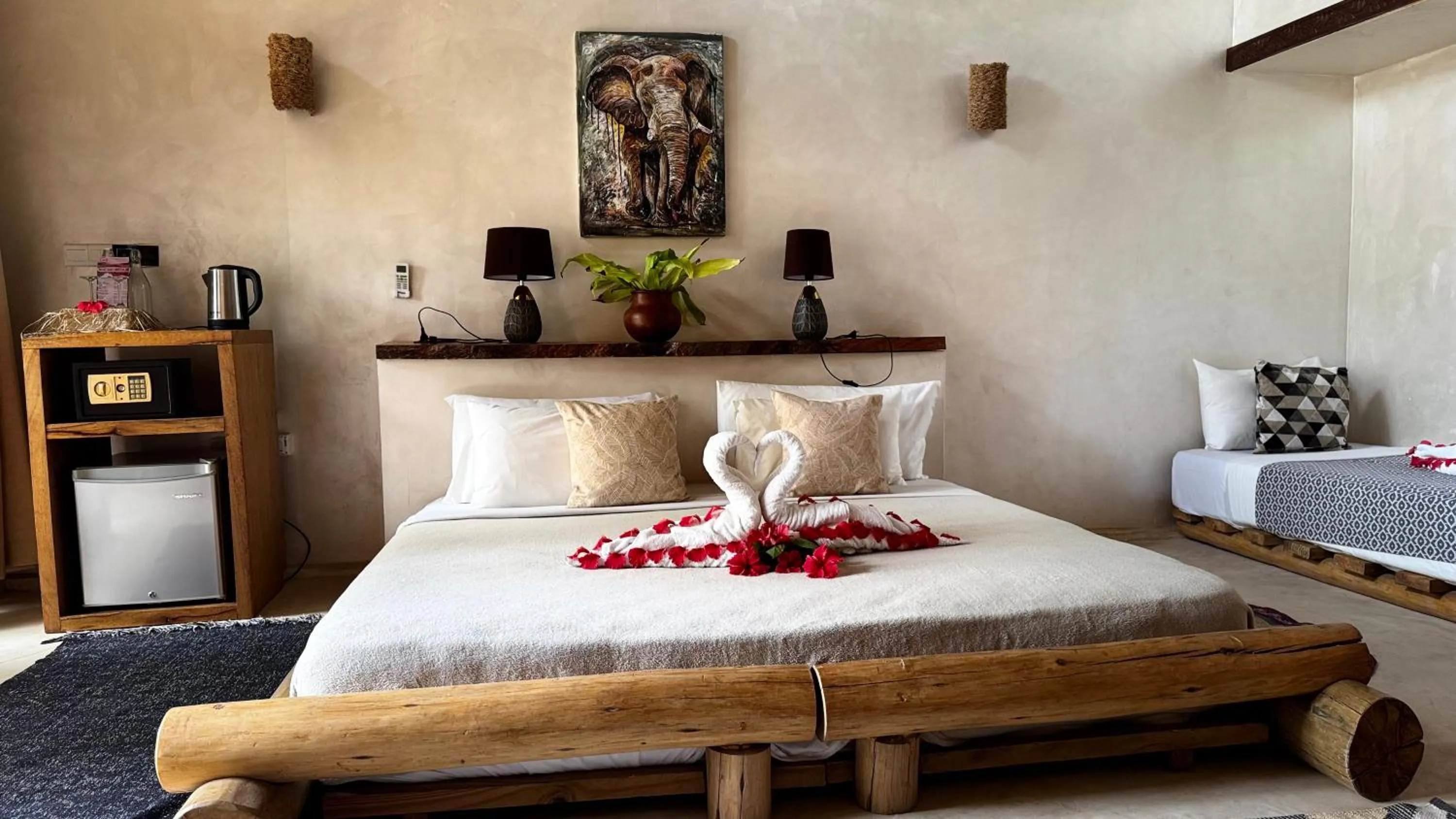 Bed in The Nest Tropical Oasis Resort