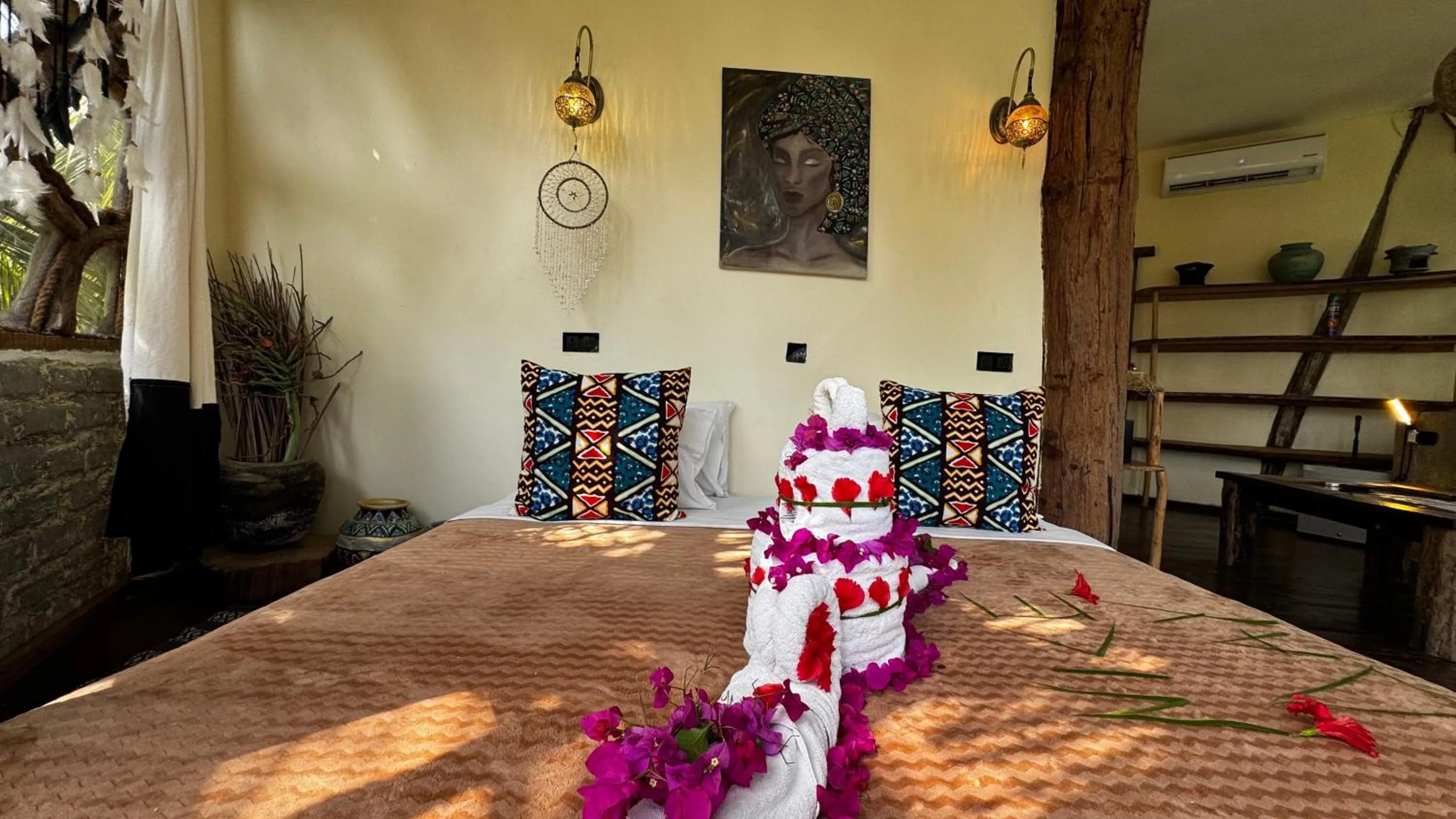 Bedroom, Bed in The Nest Tropical Oasis Resort