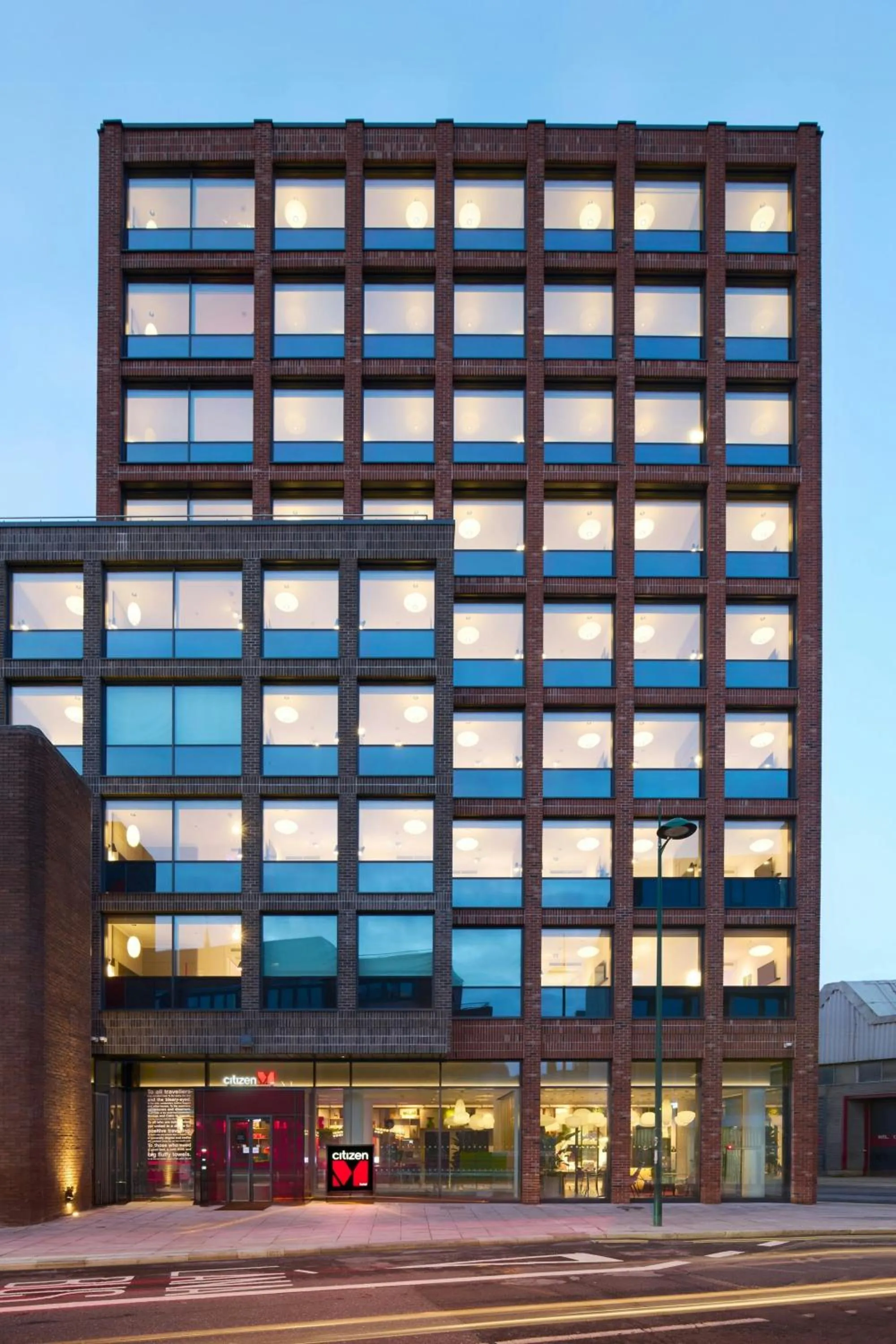 View (from property/room) in citizenM Dublin St Patrick's