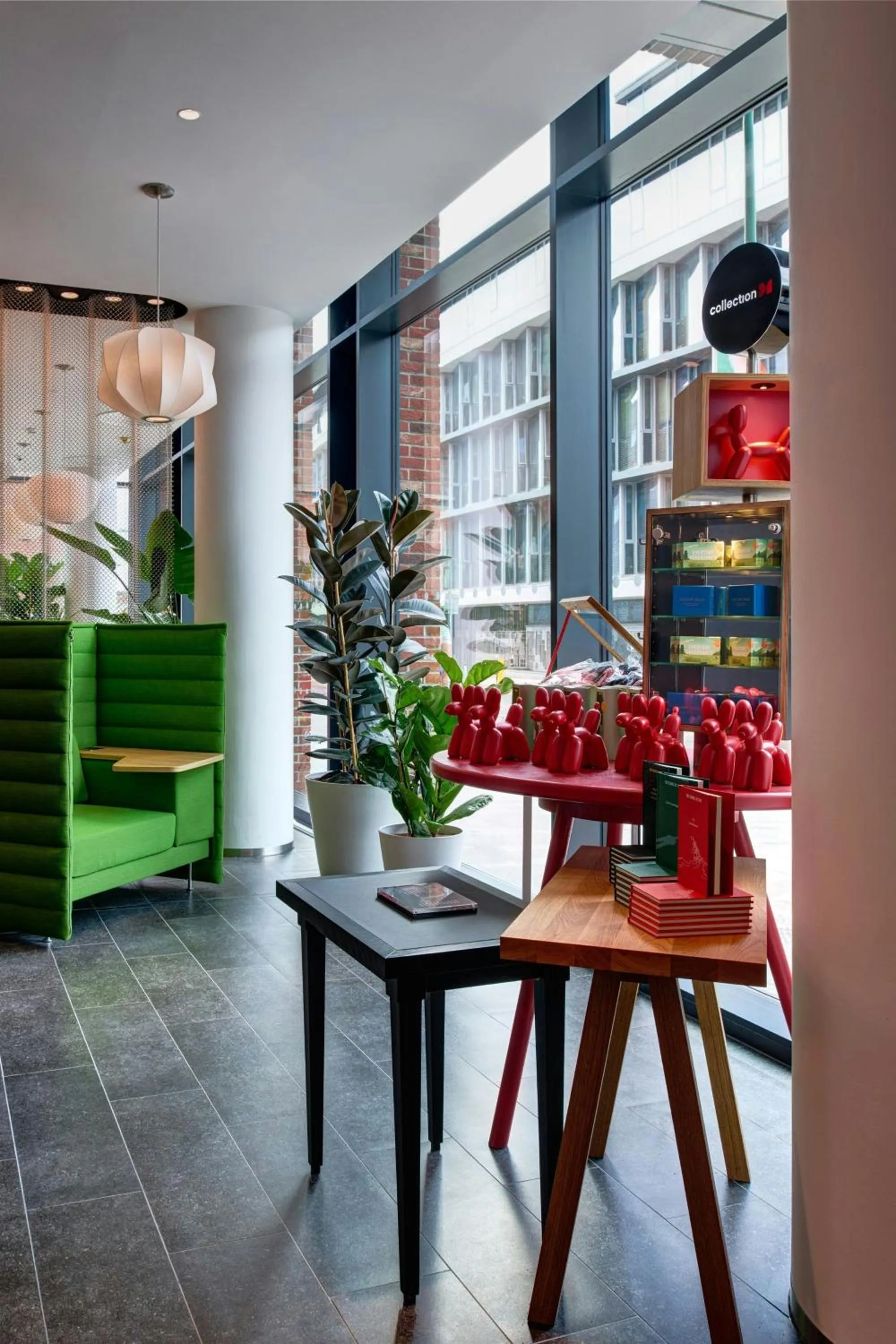 Lobby or reception in citizenM Dublin St Patrick's