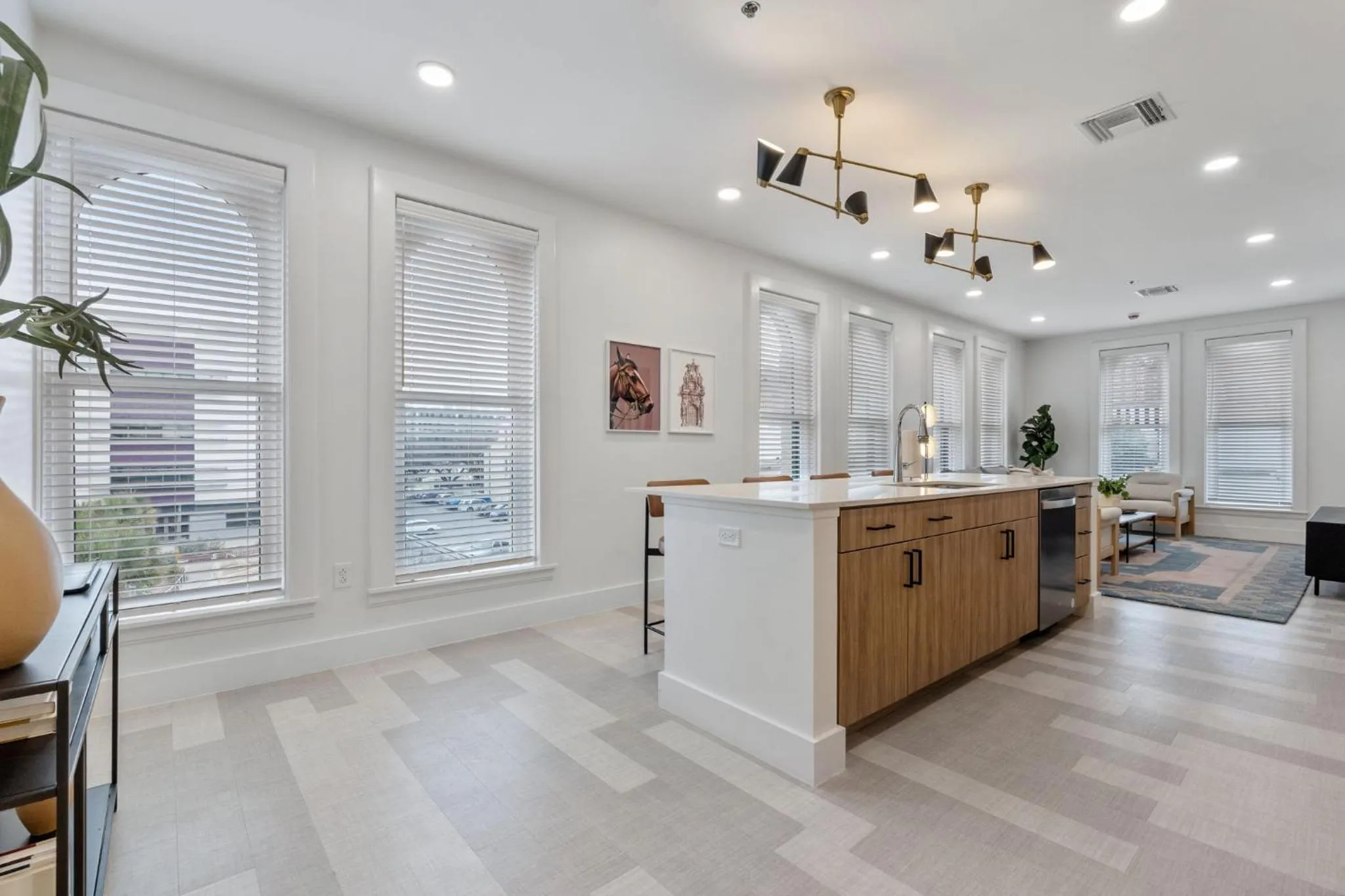 kitchen in The Continental, powered by Placemakr - Downtown - Market Square