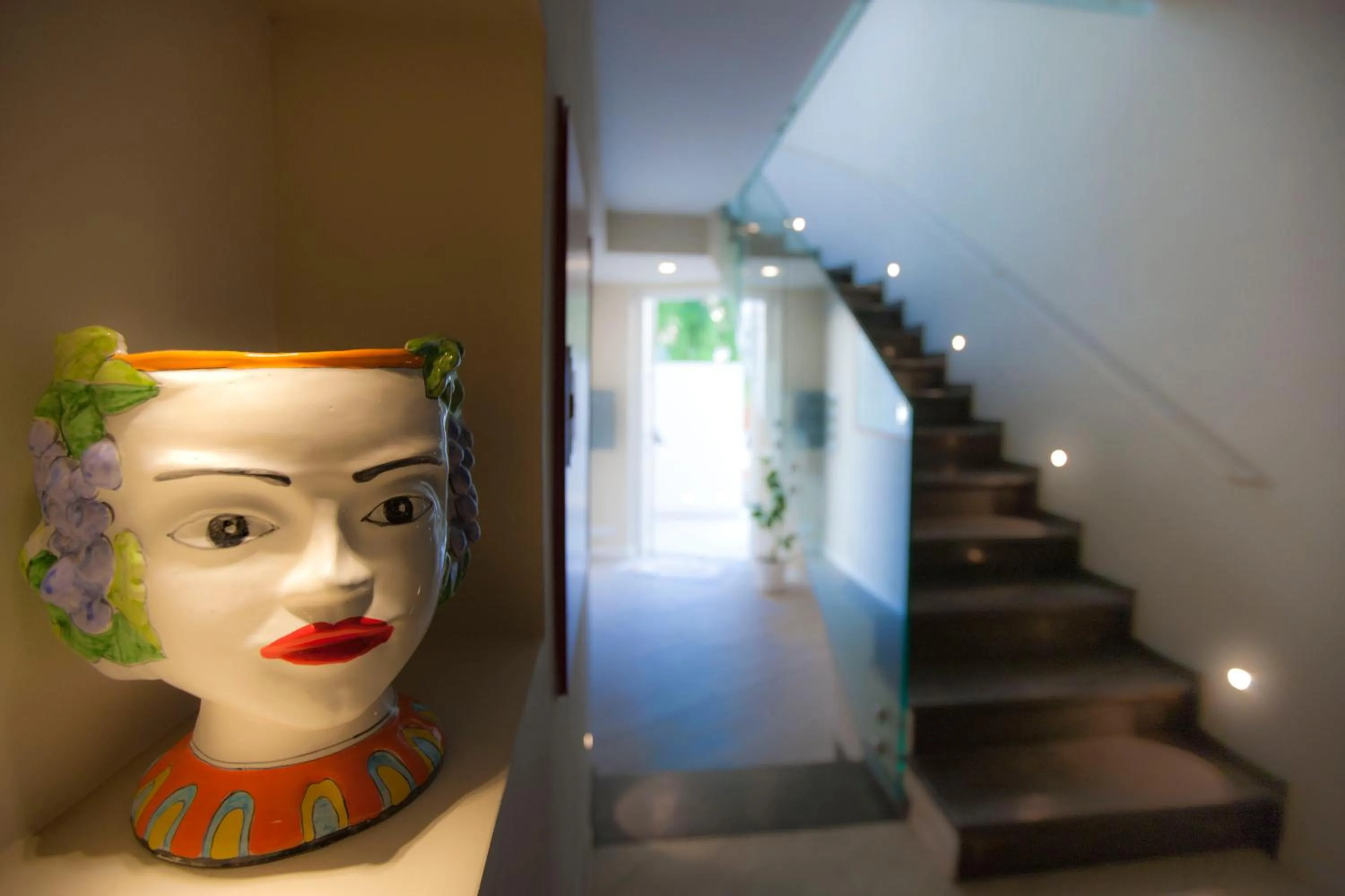 Decorative detail in Aegusa Hotel