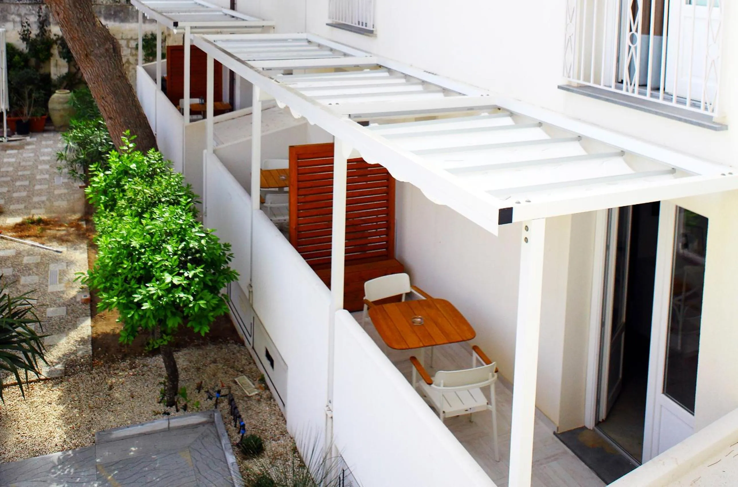 Balcony/Terrace in Aegusa Hotel