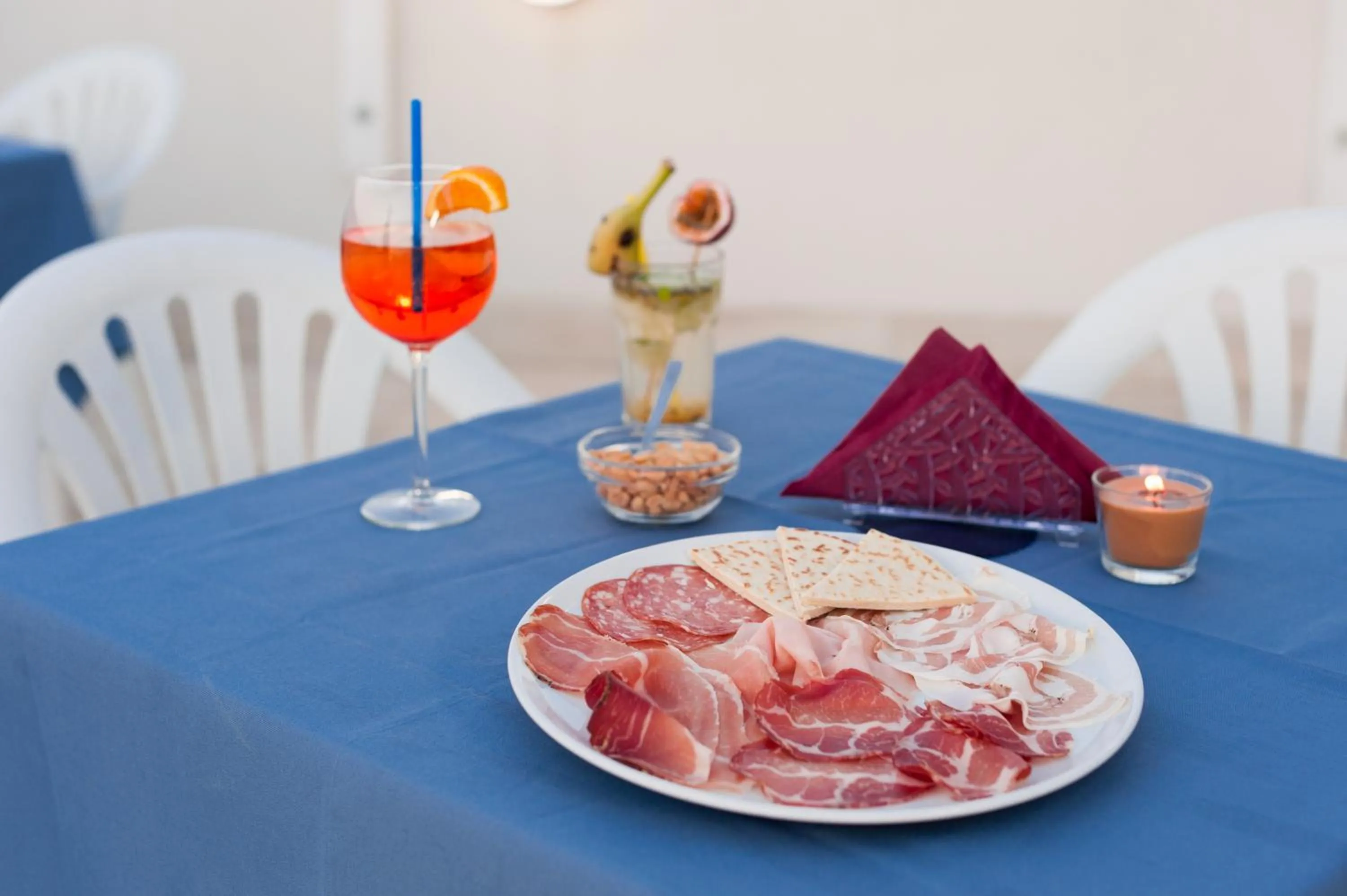 Food and drinks in Regina Hotel e Ristorante