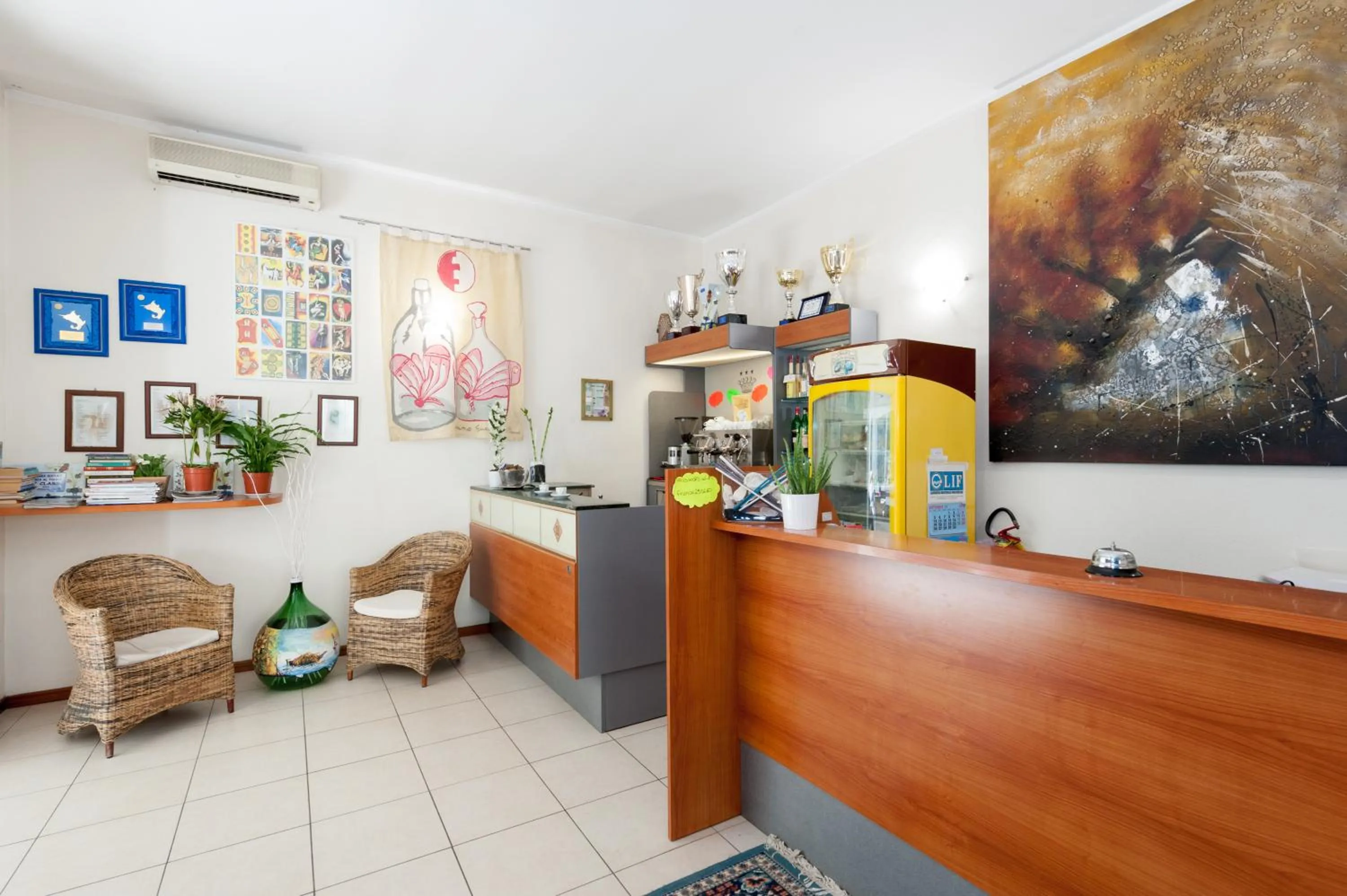 Lobby or reception in Regina Hotel e Ristorante