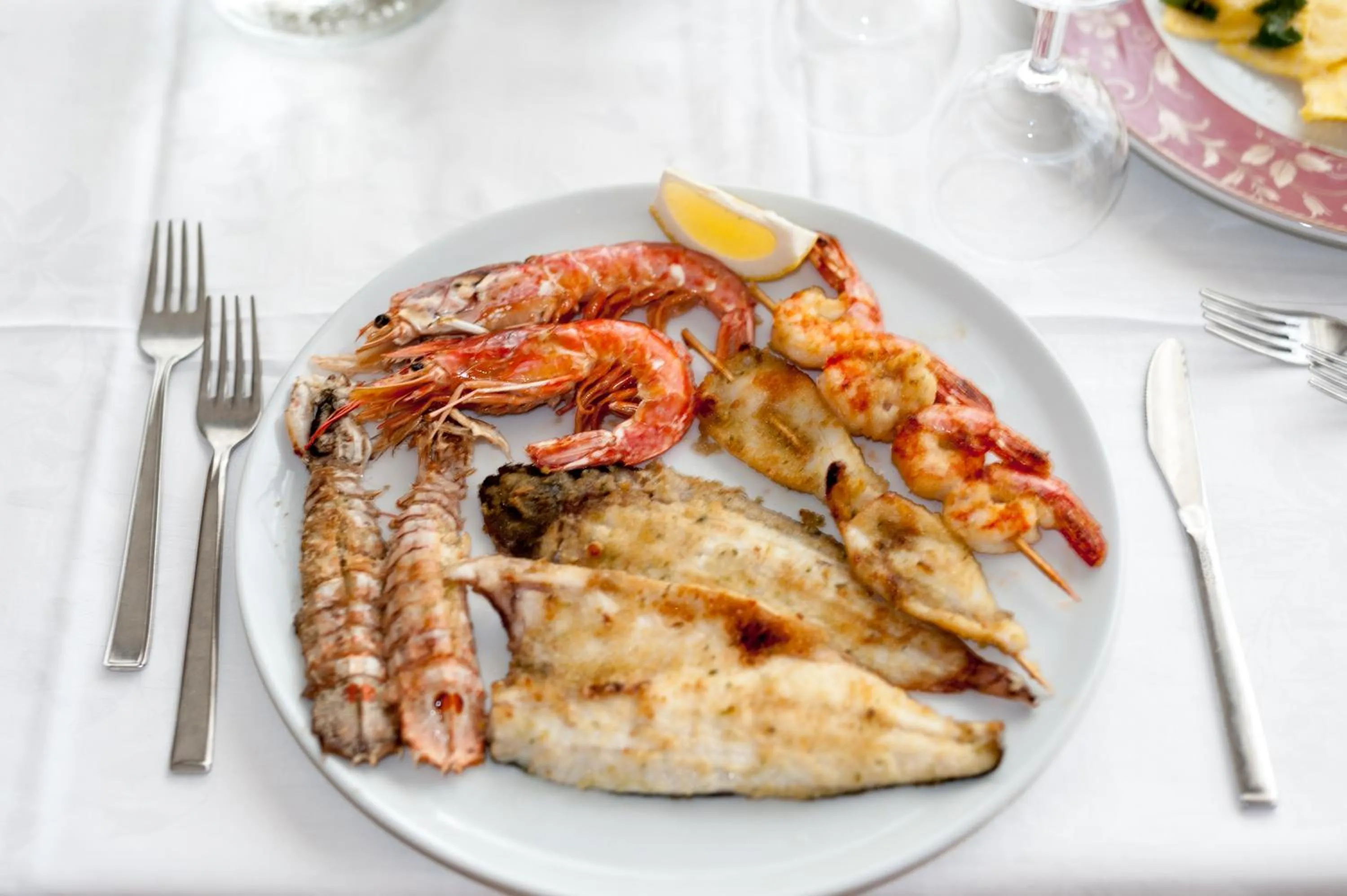 Food close-up in Regina Hotel e Ristorante