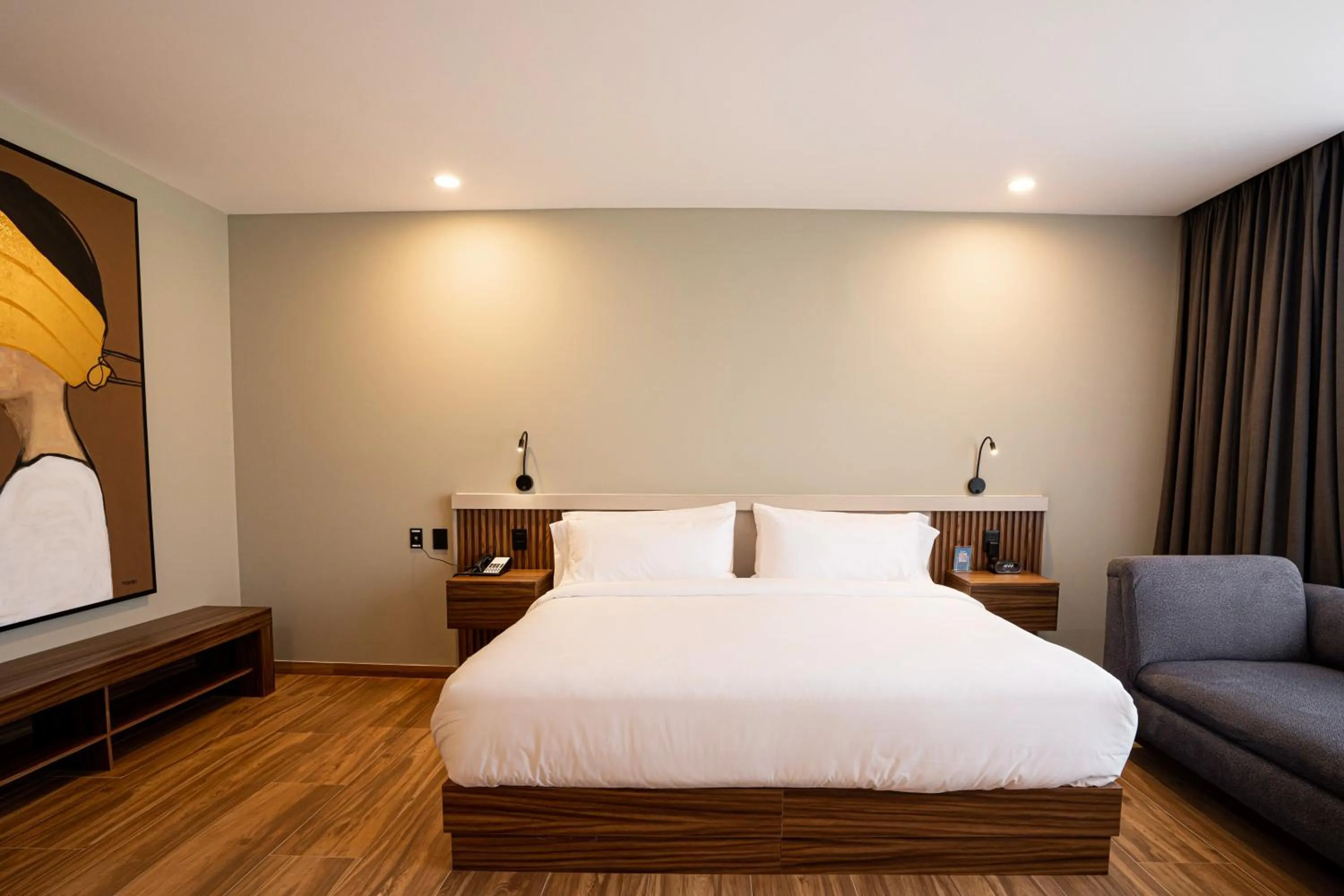 Bed in Radisson San Luis Potosi Aeropuerto