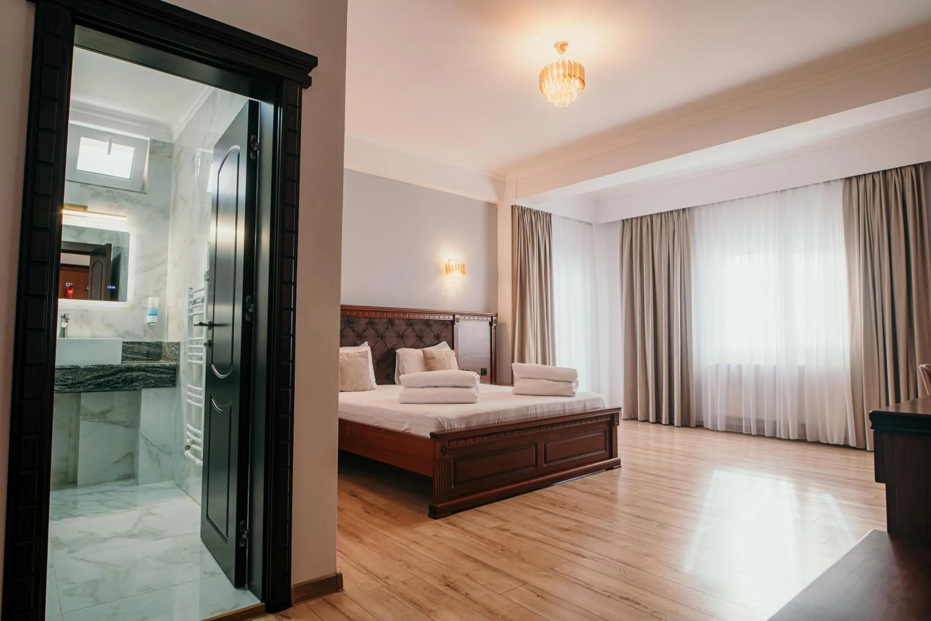 Bed in Hotel Restaurant Elite