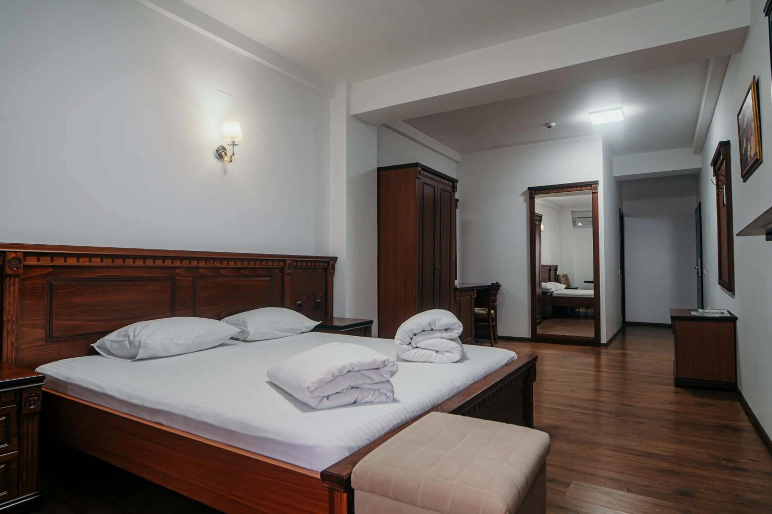 Bed in Hotel Restaurant Elite