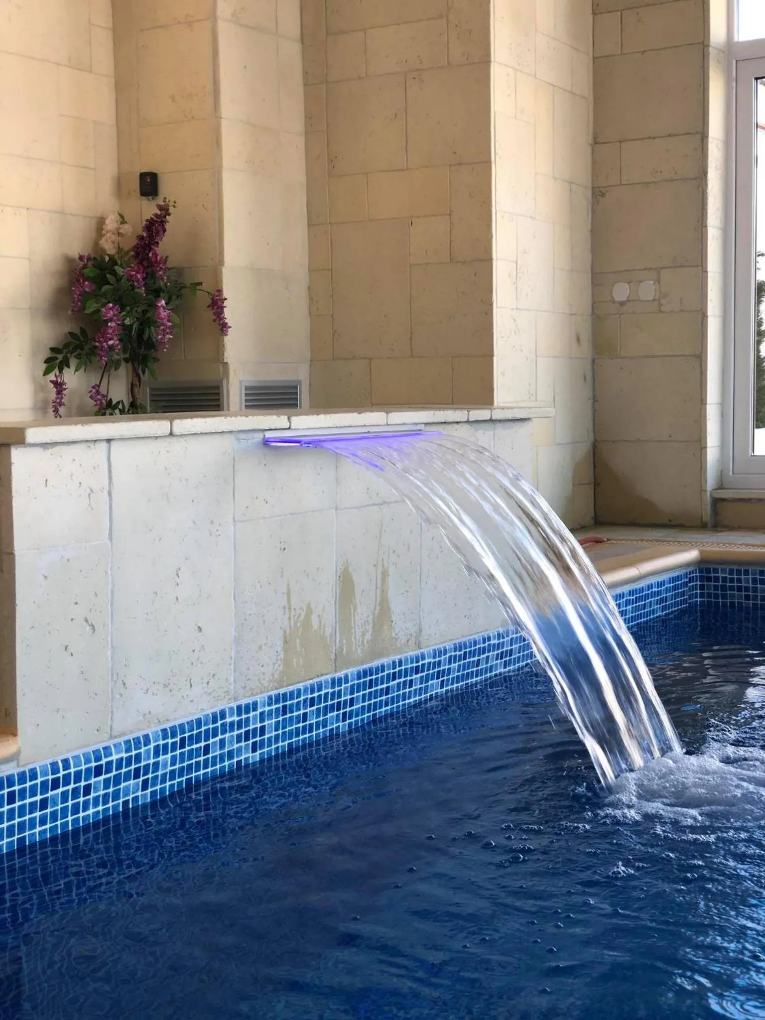 Swimming pool in Hotel Restaurant Elite