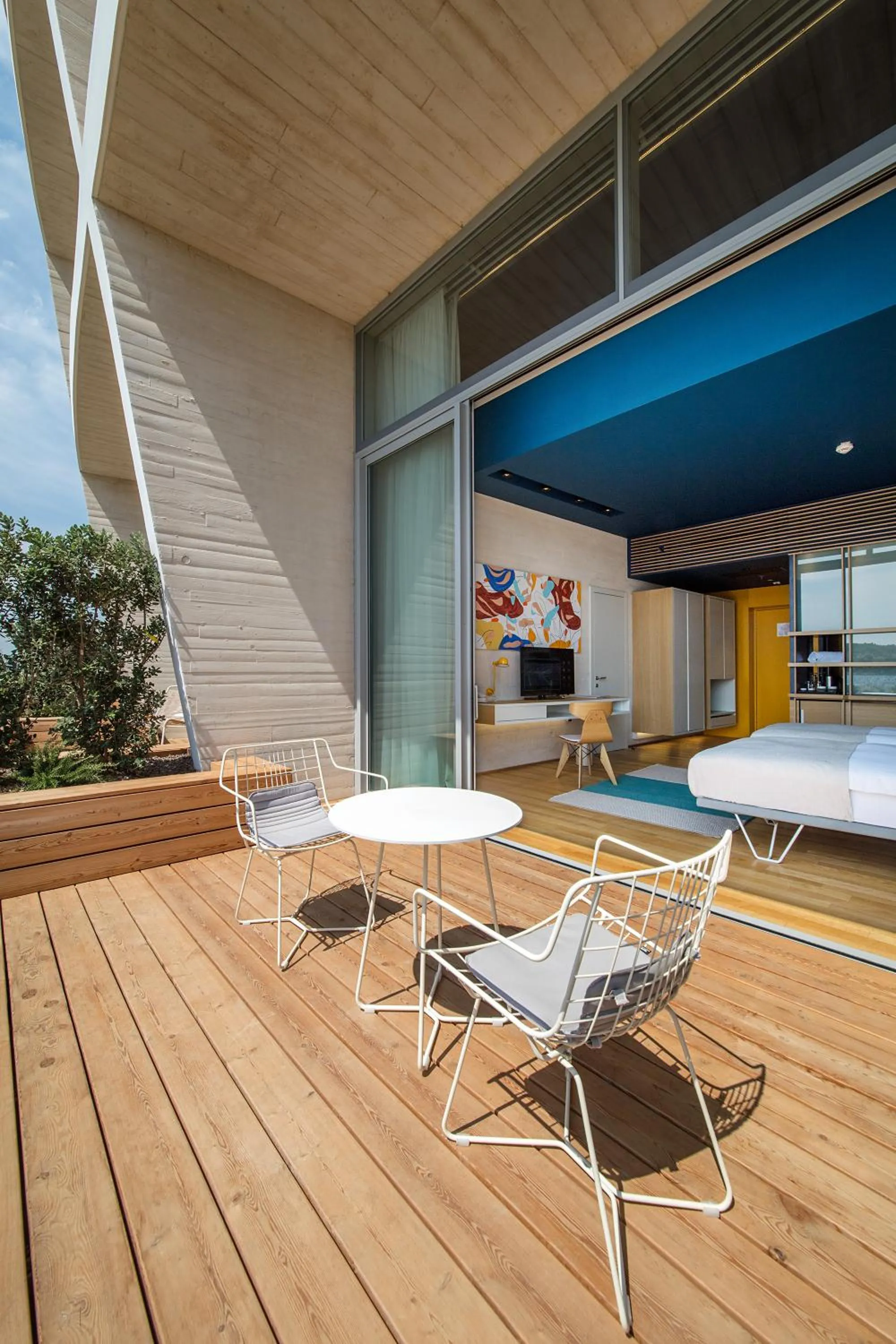 Balcony/Terrace in D-Resort Šibenik