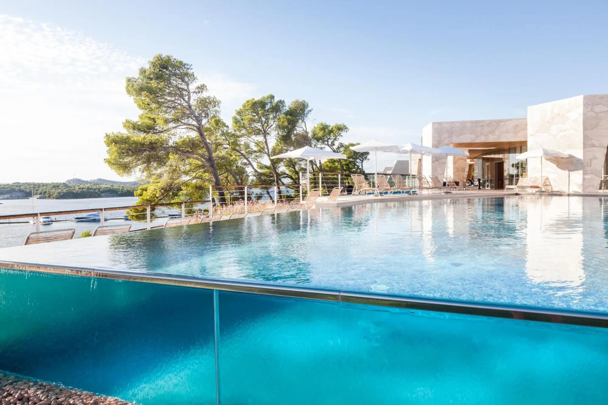 Swimming pool in D-Resort Šibenik
