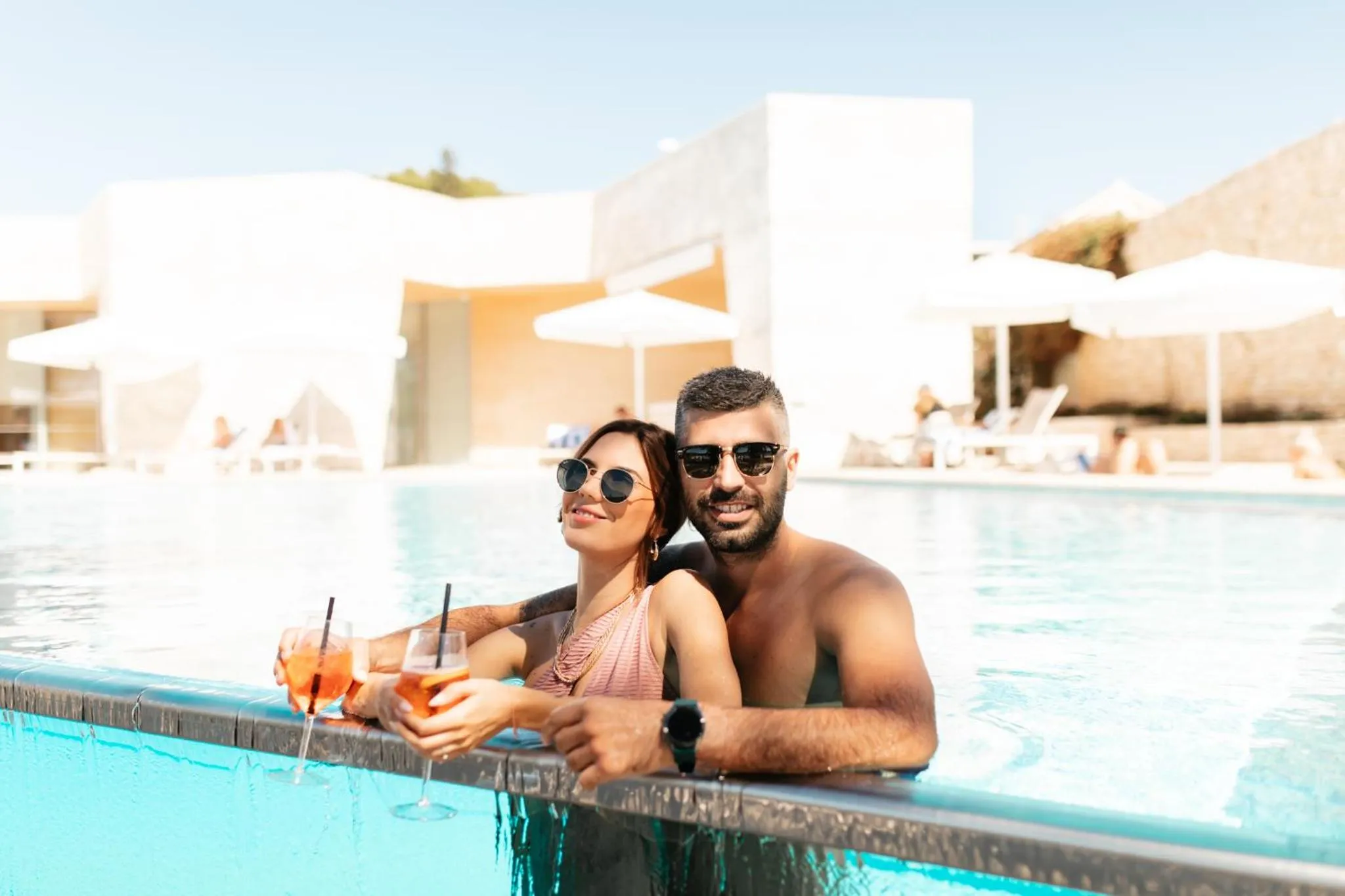 Swimming pool in D-Resort Šibenik