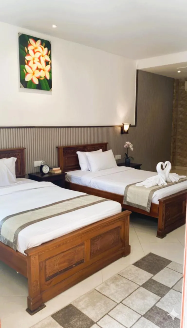 Bed in Gianyar Hotel