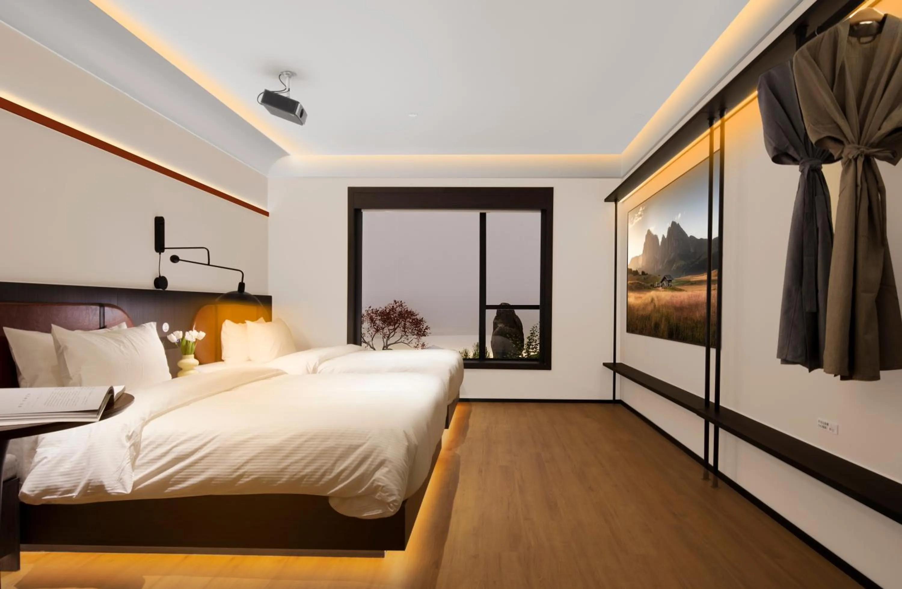 Bed in Mcsrh Hotel-ChongQing Jiefangbei Hongyadon