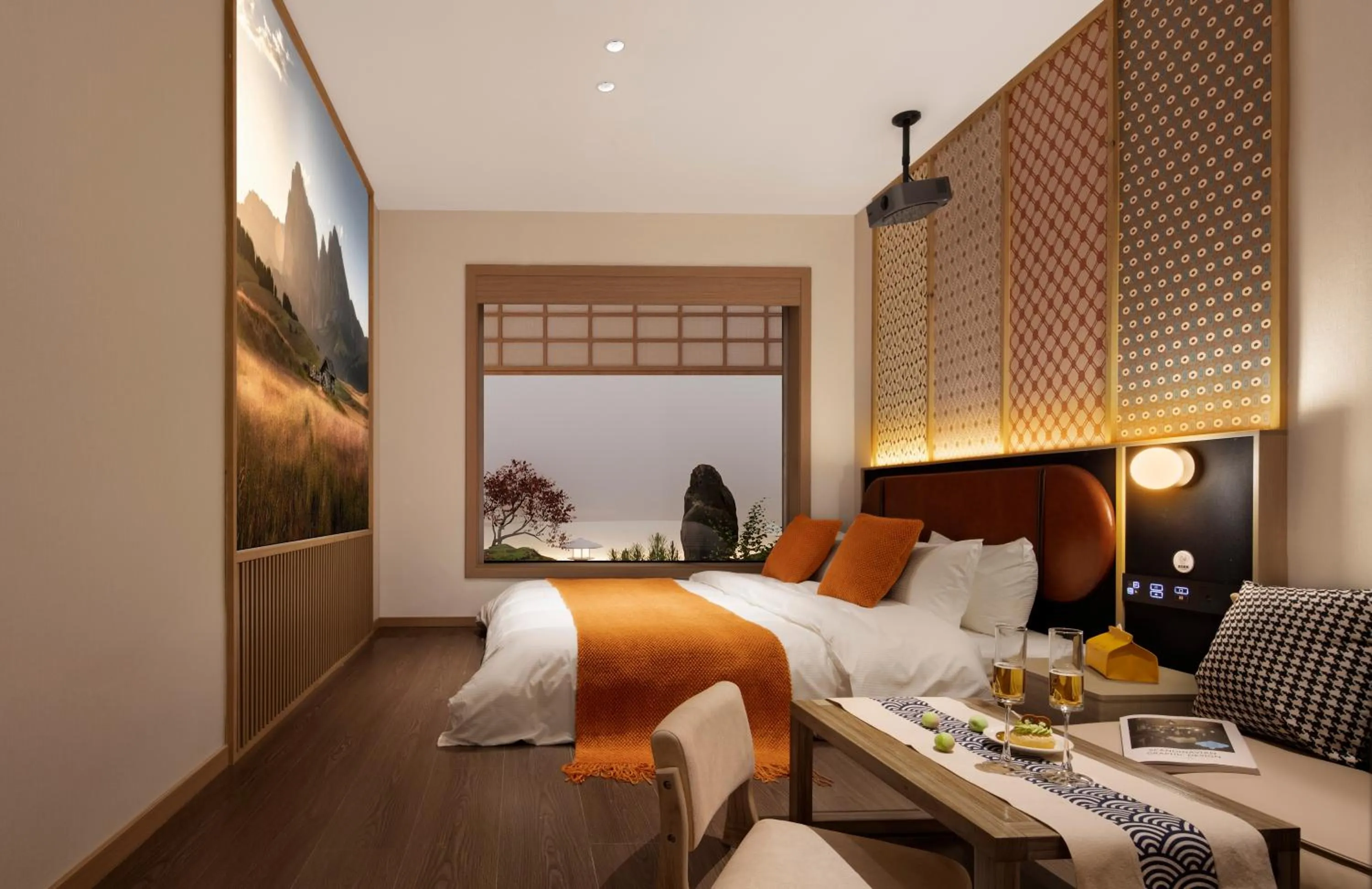 Bed in Mcsrh Hotel-ChongQing Jiefangbei Hongyadon