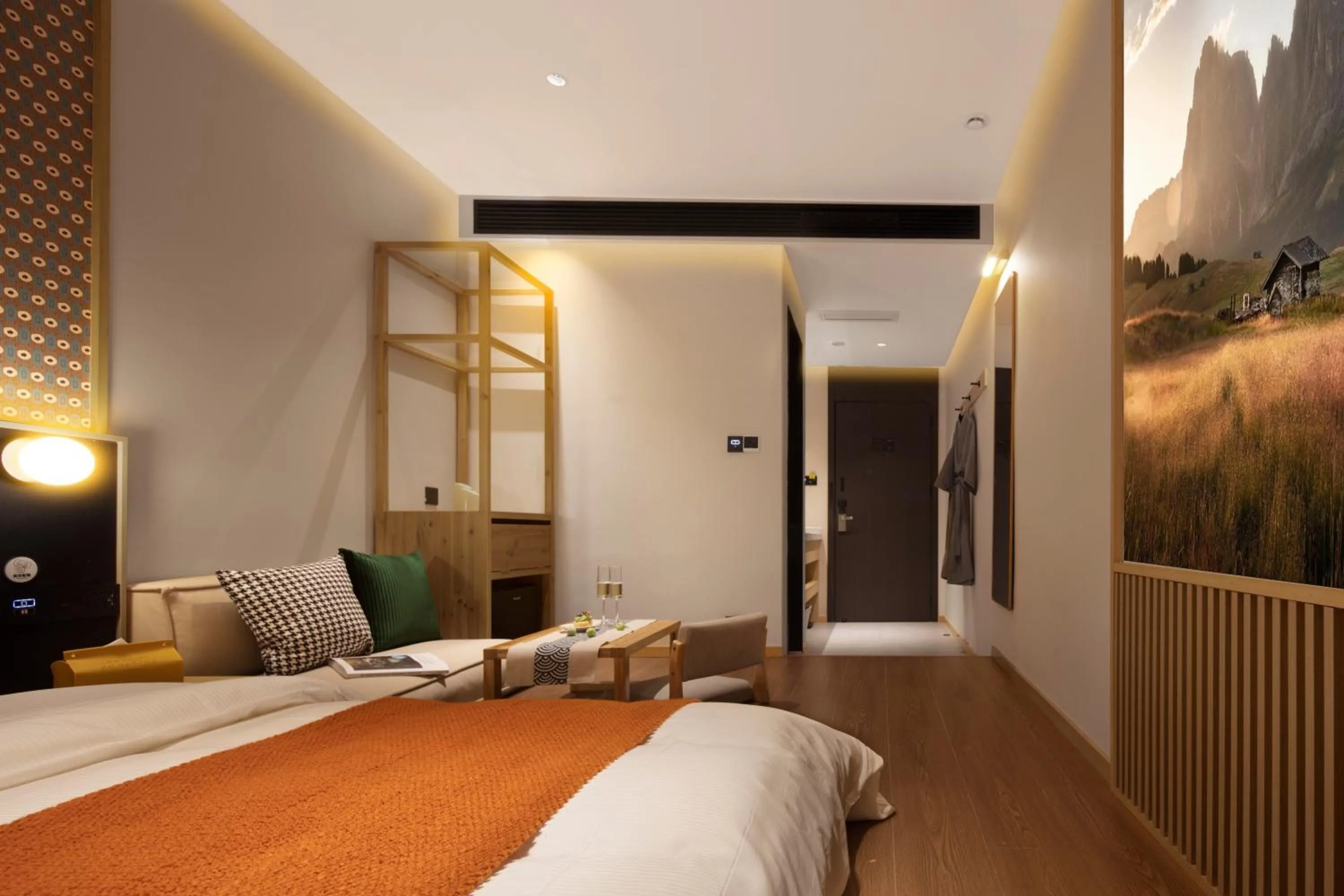 Bed in Mcsrh Hotel-ChongQing Jiefangbei Hongyadon