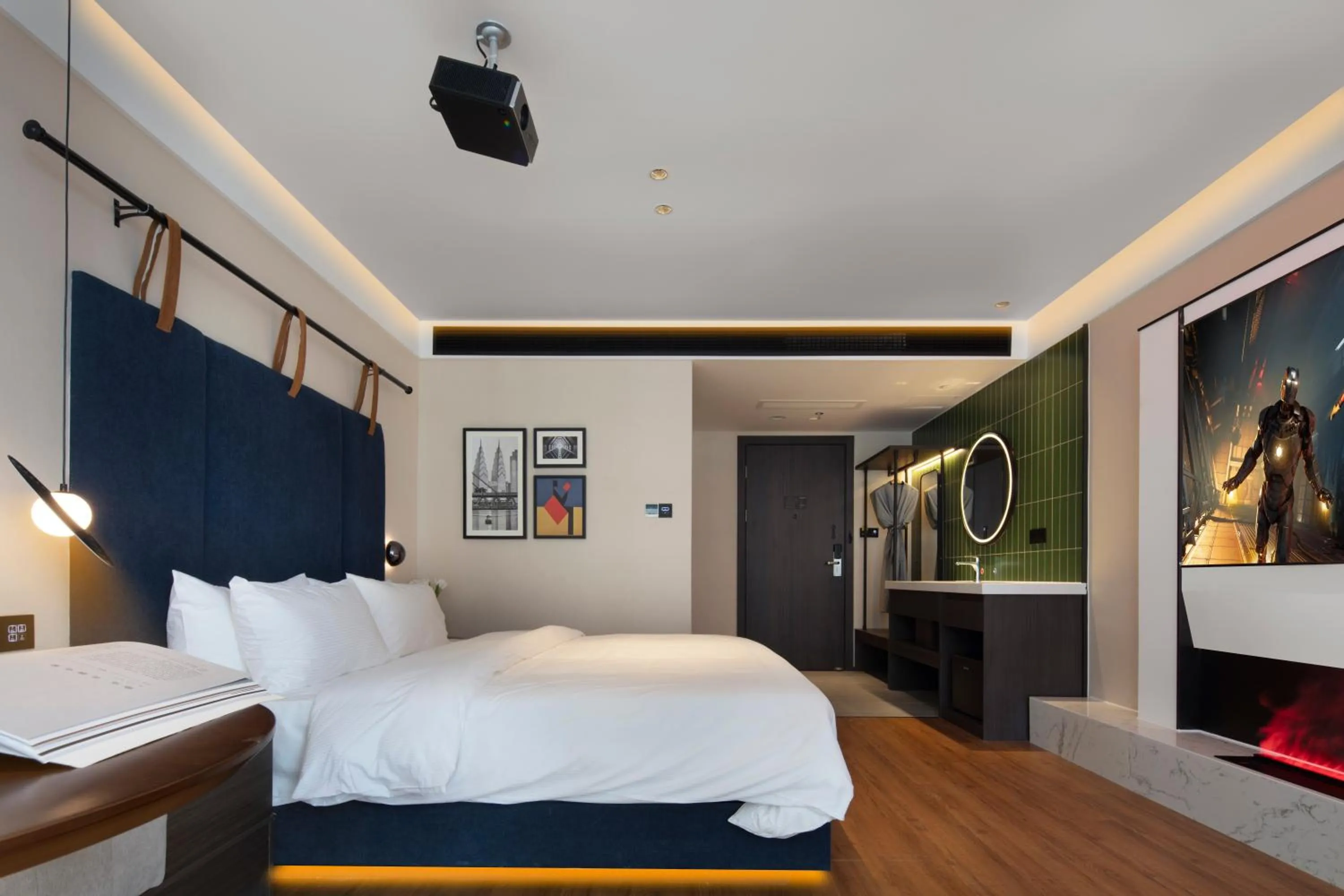 Bed in Mcsrh Hotel-ChongQing Jiefangbei Hongyadon