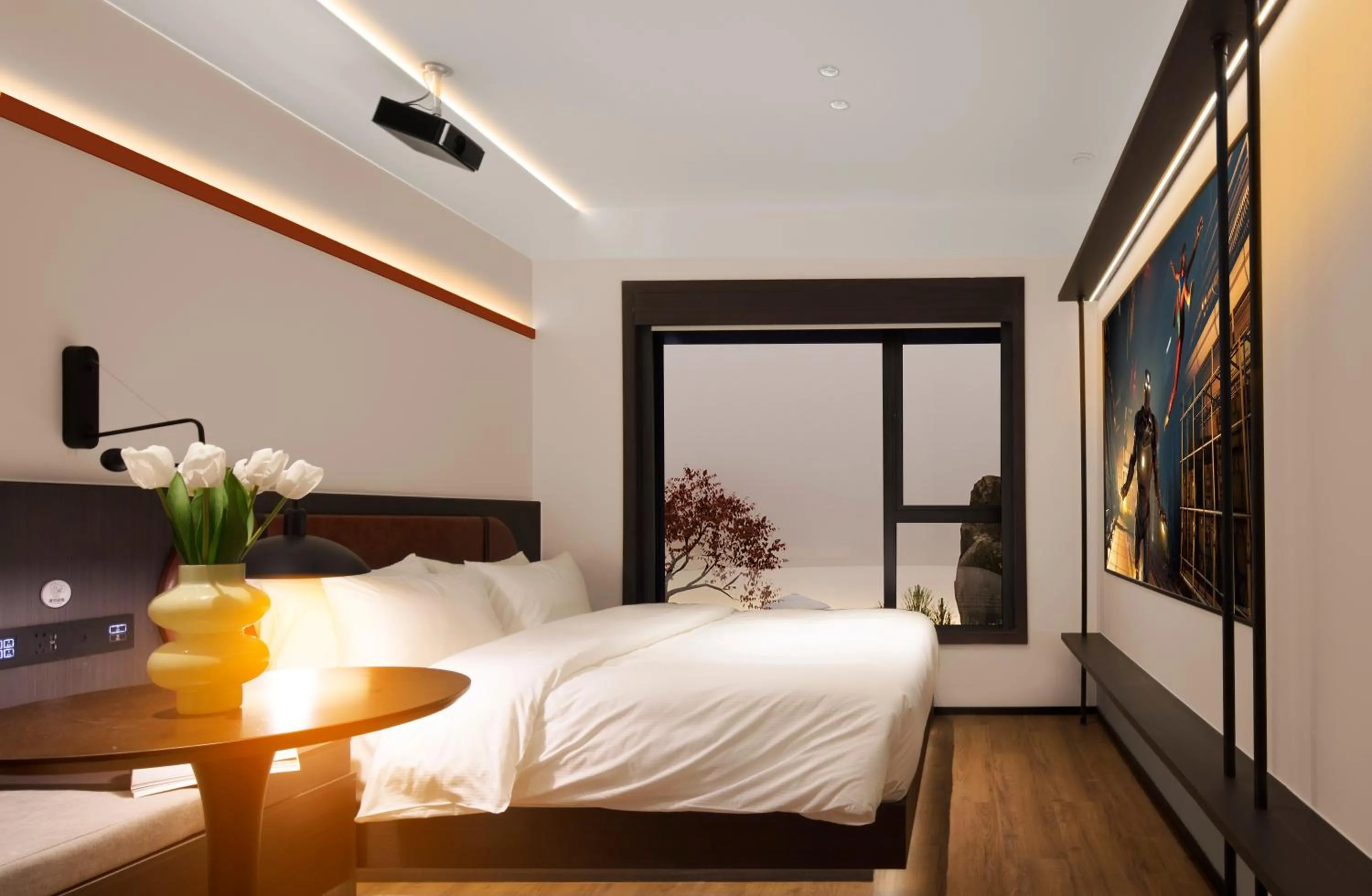 Bed in Mcsrh Hotel-ChongQing Jiefangbei Hongyadon