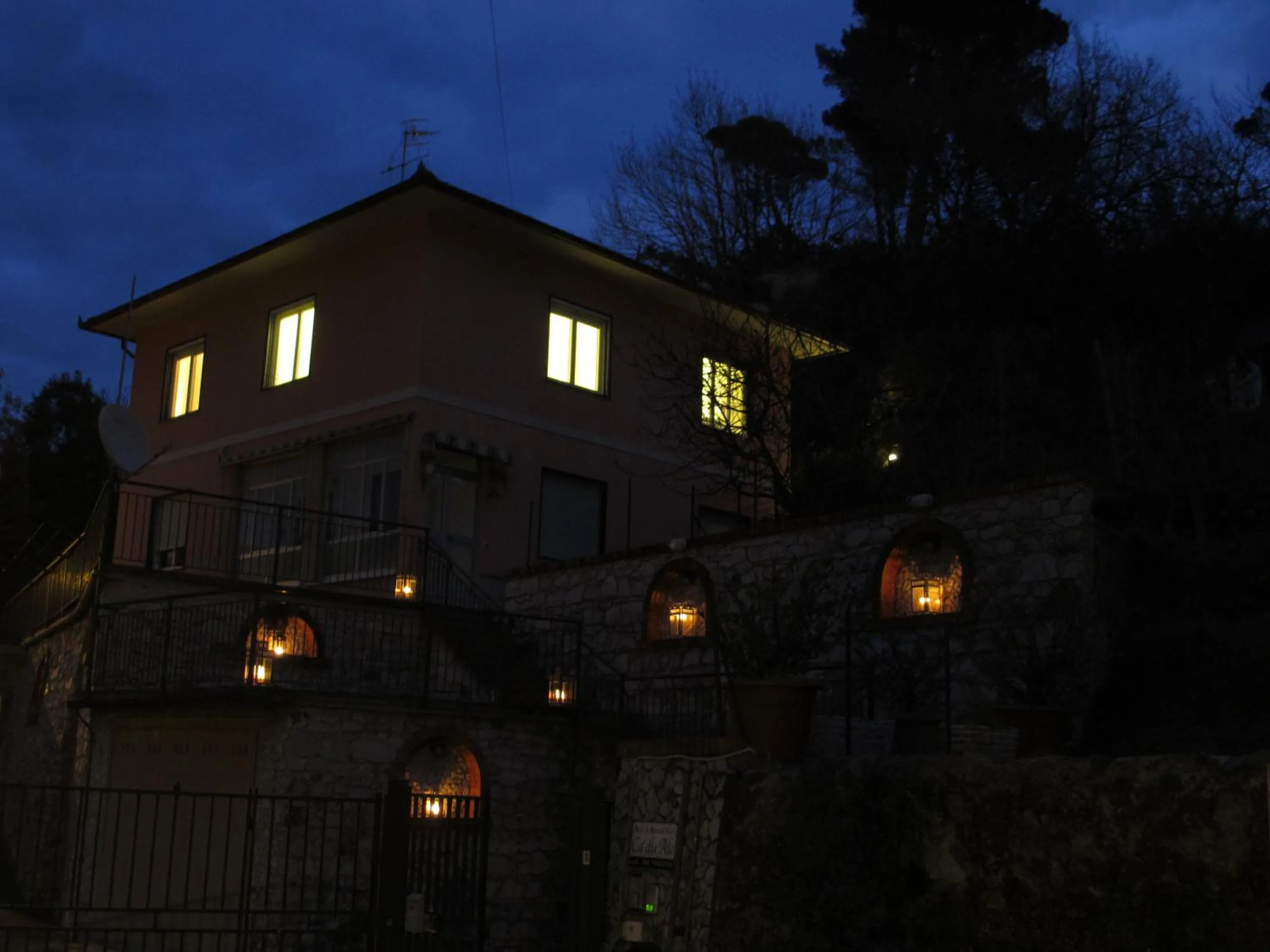 Facade/entrance in Ca' Du Ale