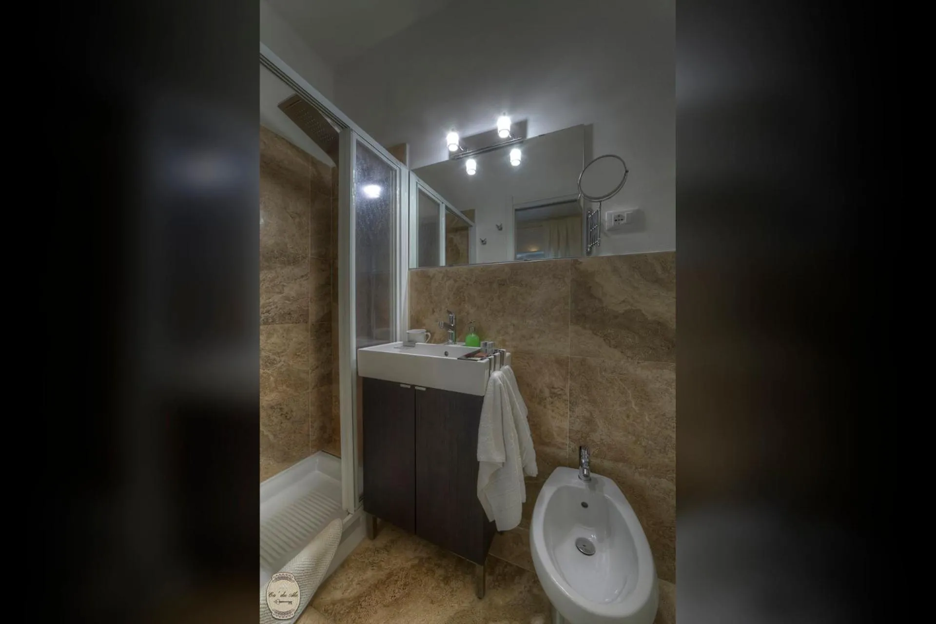 Bathroom in Ca' Du Ale