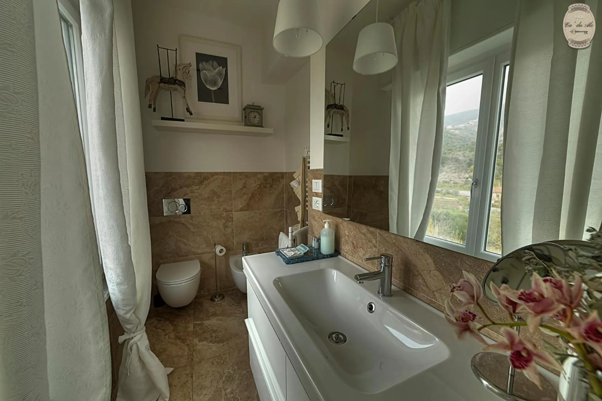 Bathroom in Ca' Du Ale