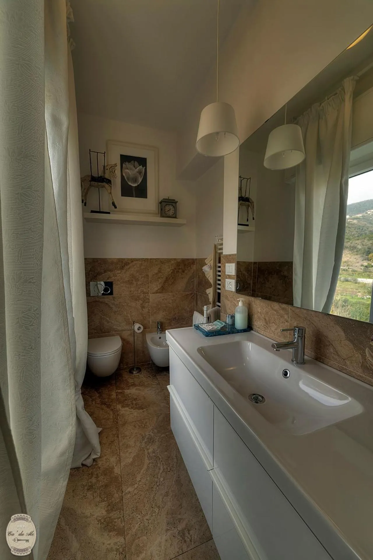 Bathroom in Ca' Du Ale