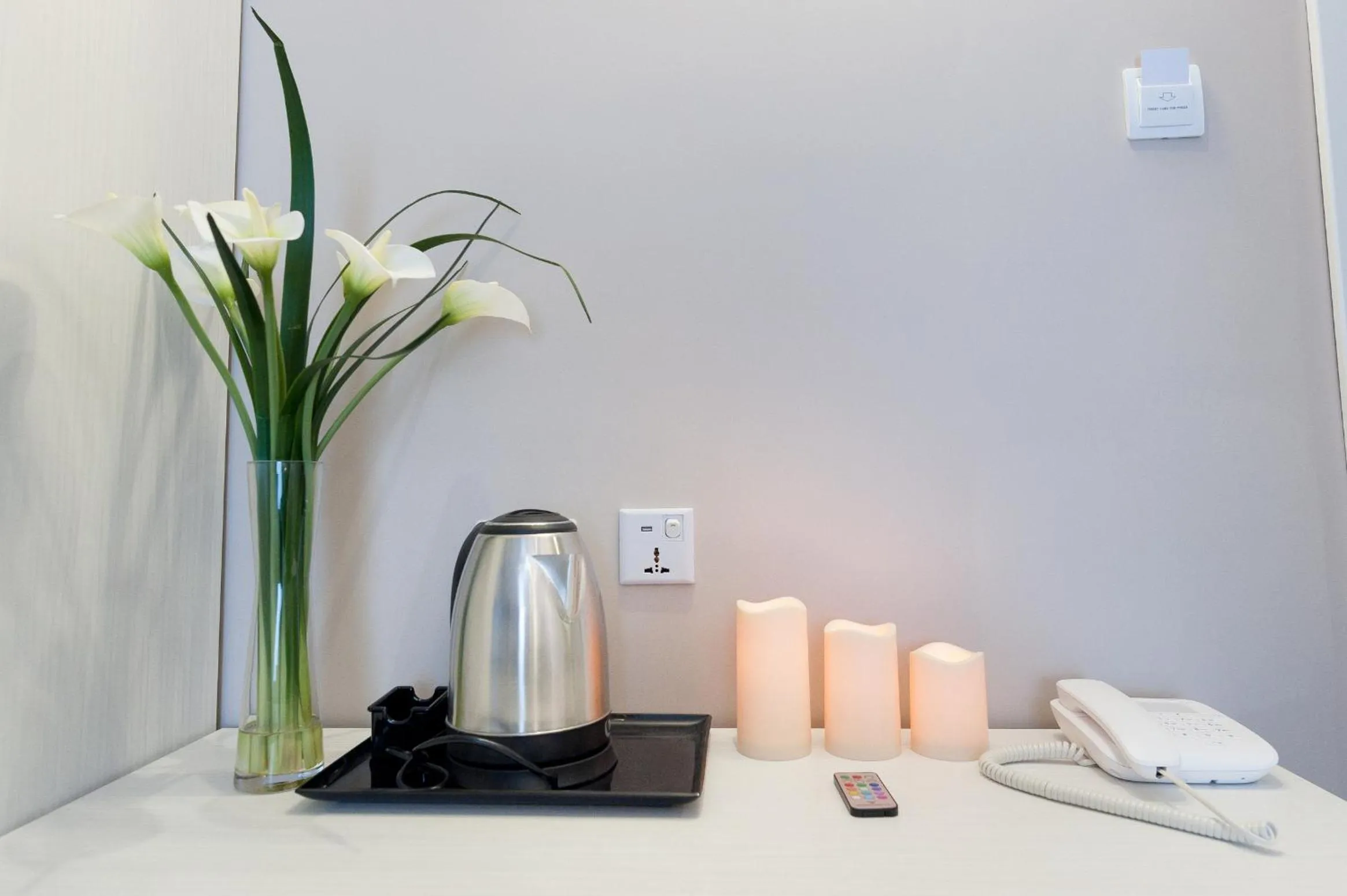 Coffee/tea facilities in Vico Rooms and Terrace