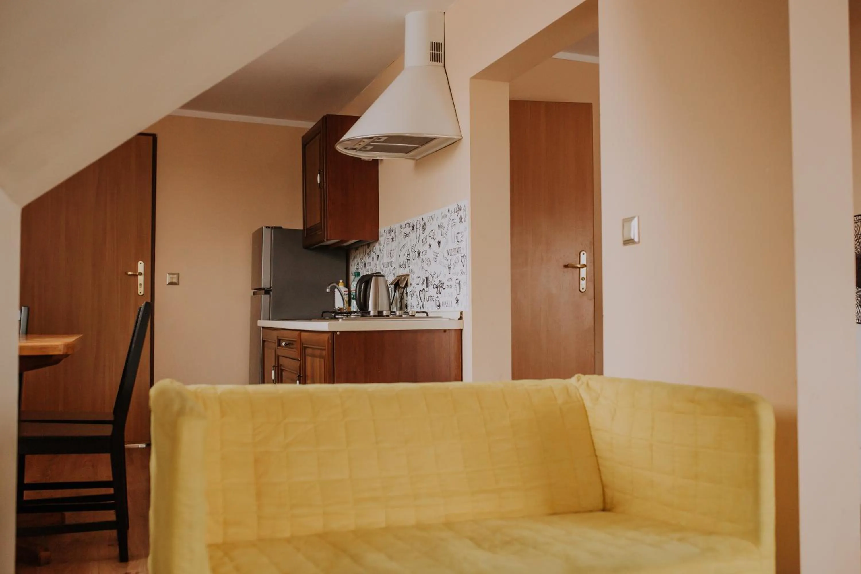 Kitchen or kitchenette in Gościniec Celina