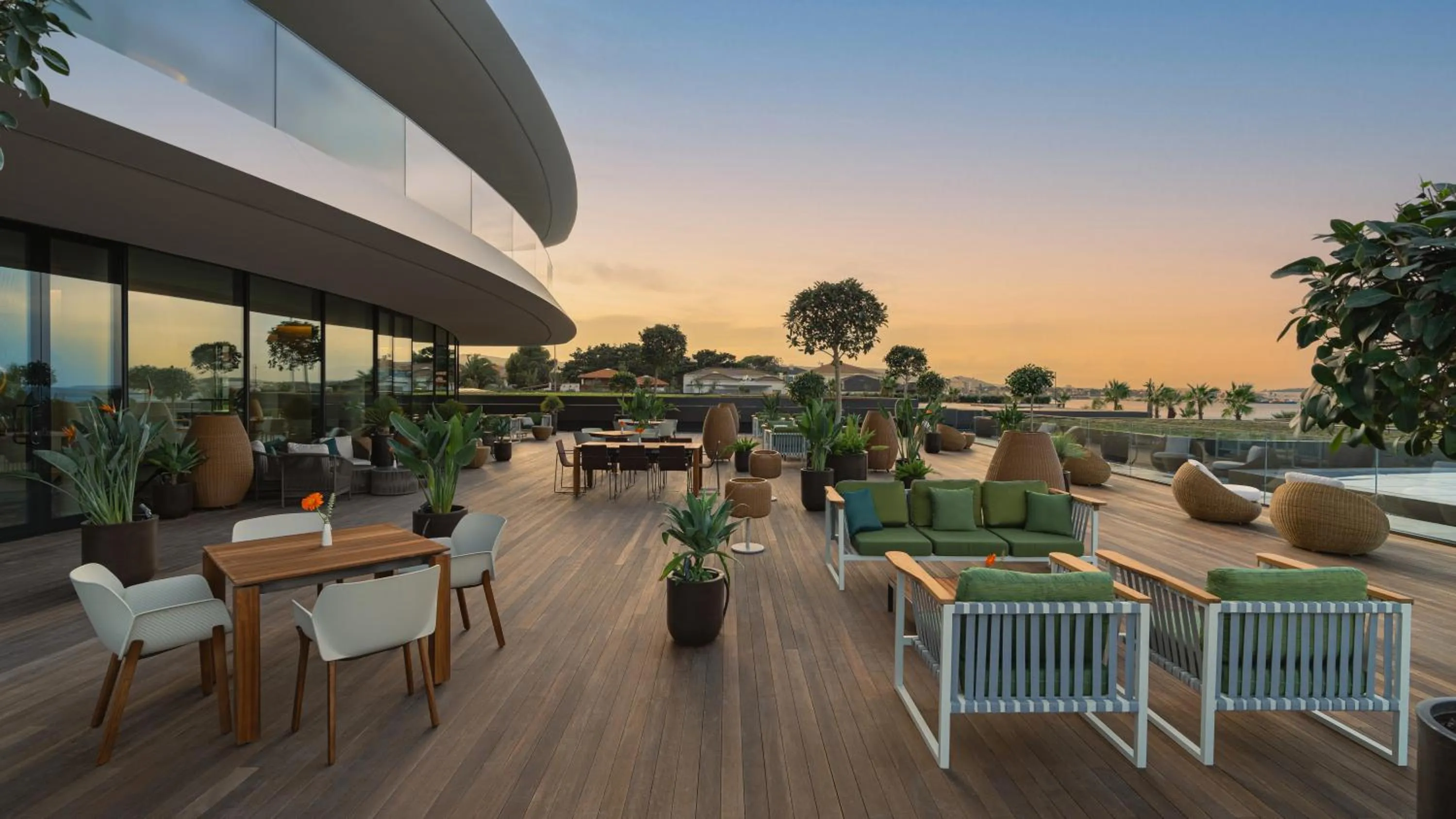 Patio in Swissotel Resort And Spa Cesme