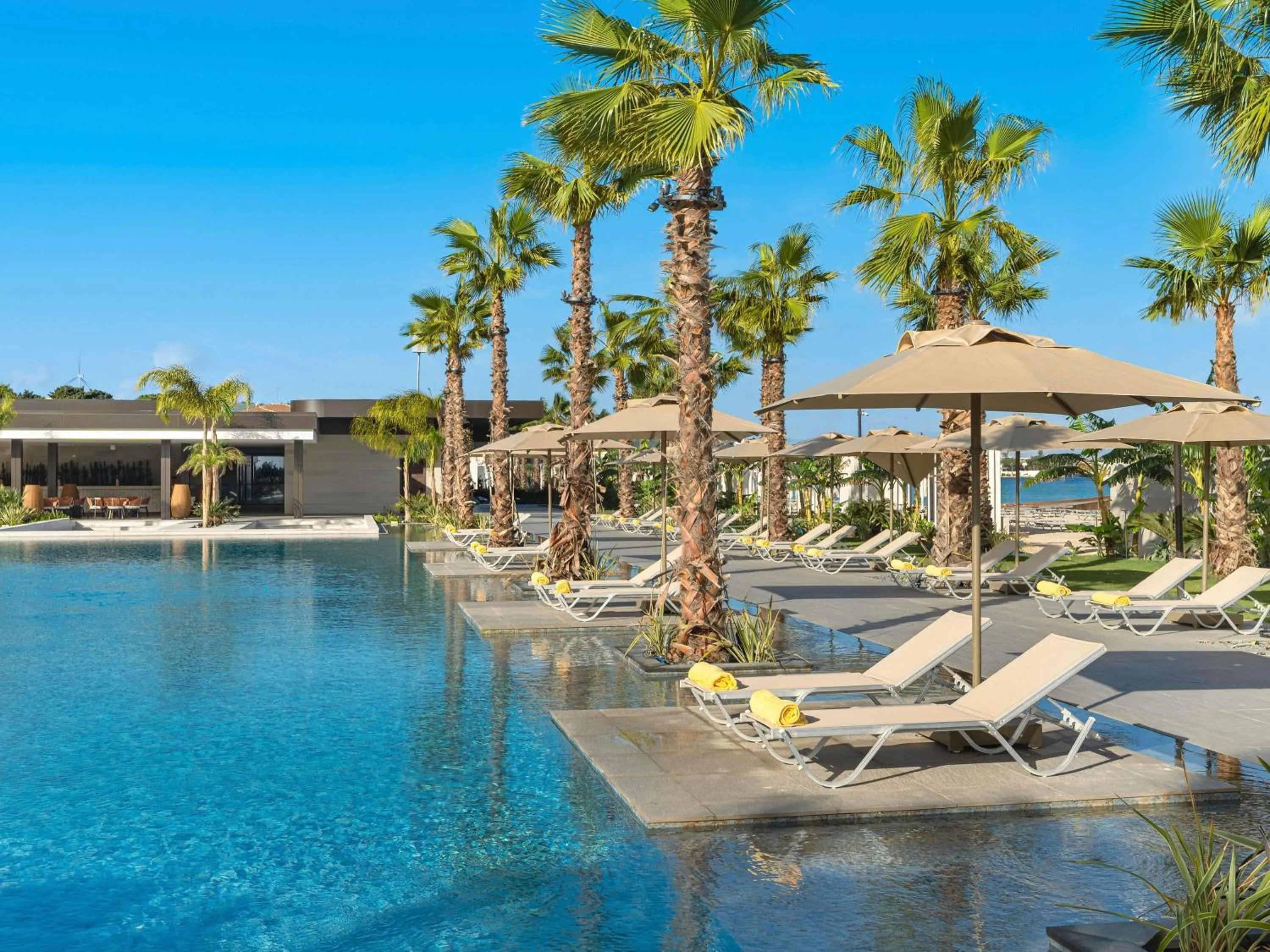 Pool view in Swissotel Resort And Spa Cesme