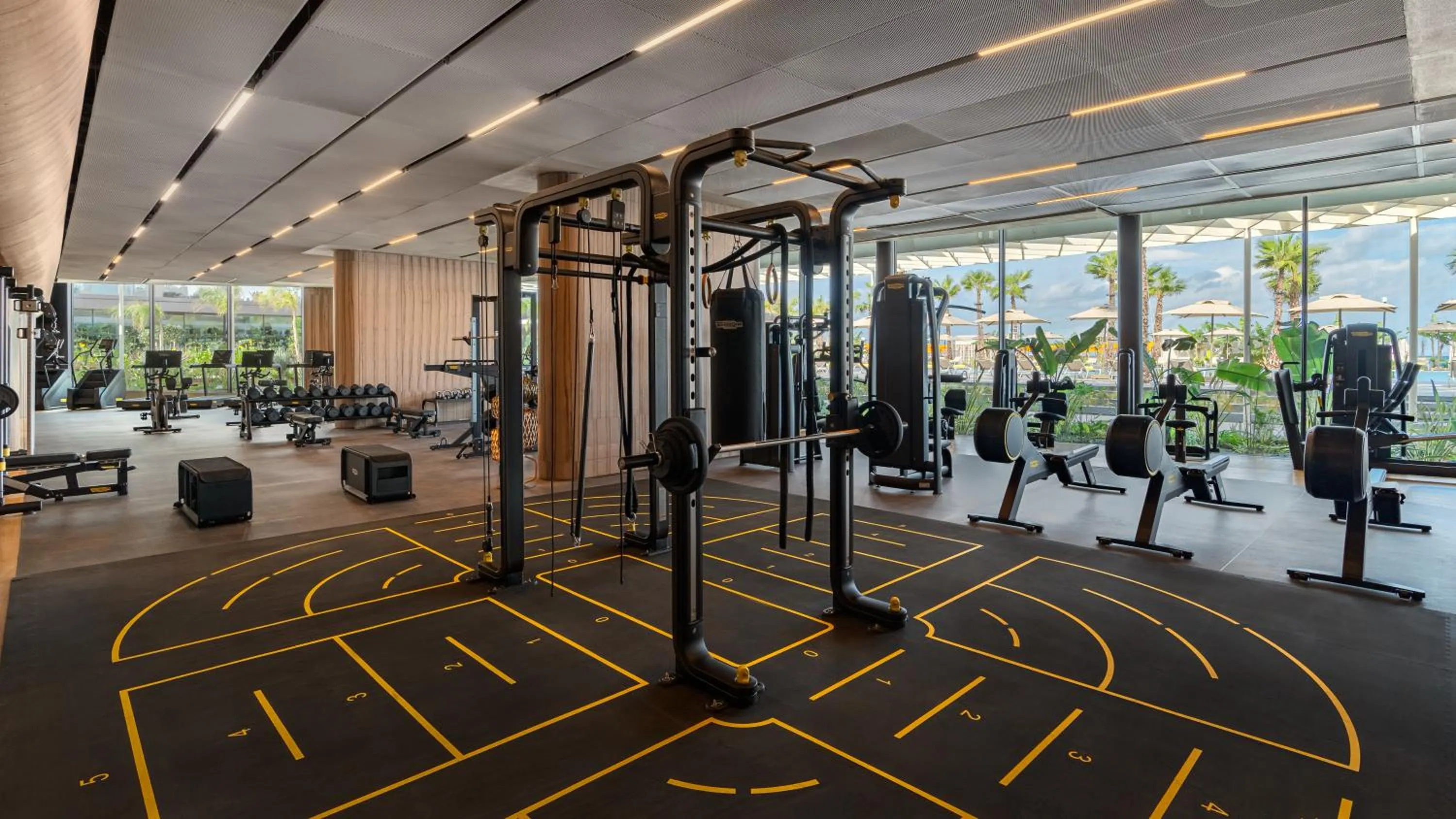 Fitness centre/facilities in Swissotel Resort And Spa Cesme