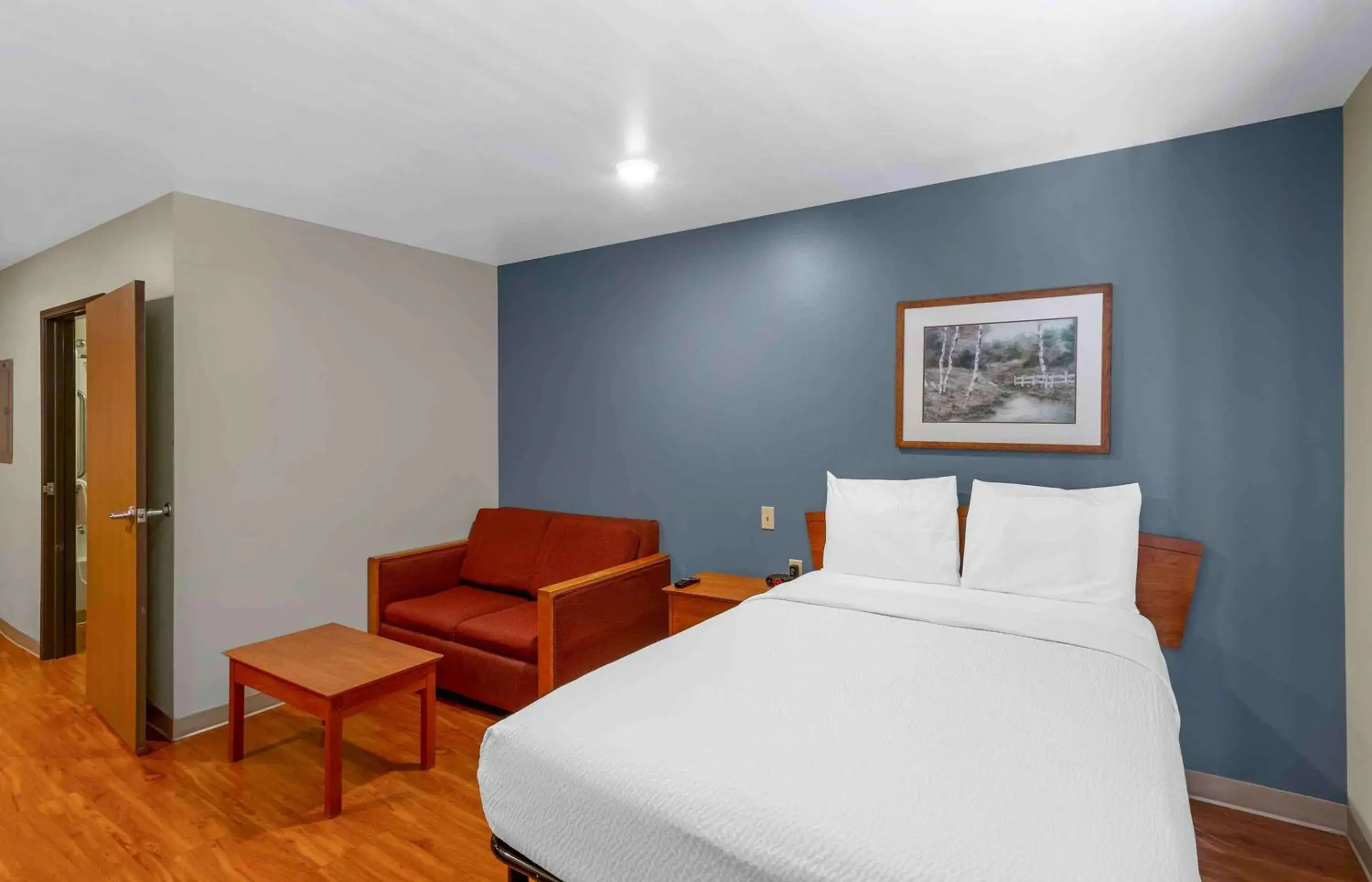 Bedroom, Bed in Extended Stay America Select Suites - Provo - American Fork Bedroom, Bed in Extended Stay America Select Suites - Provo - American Fork