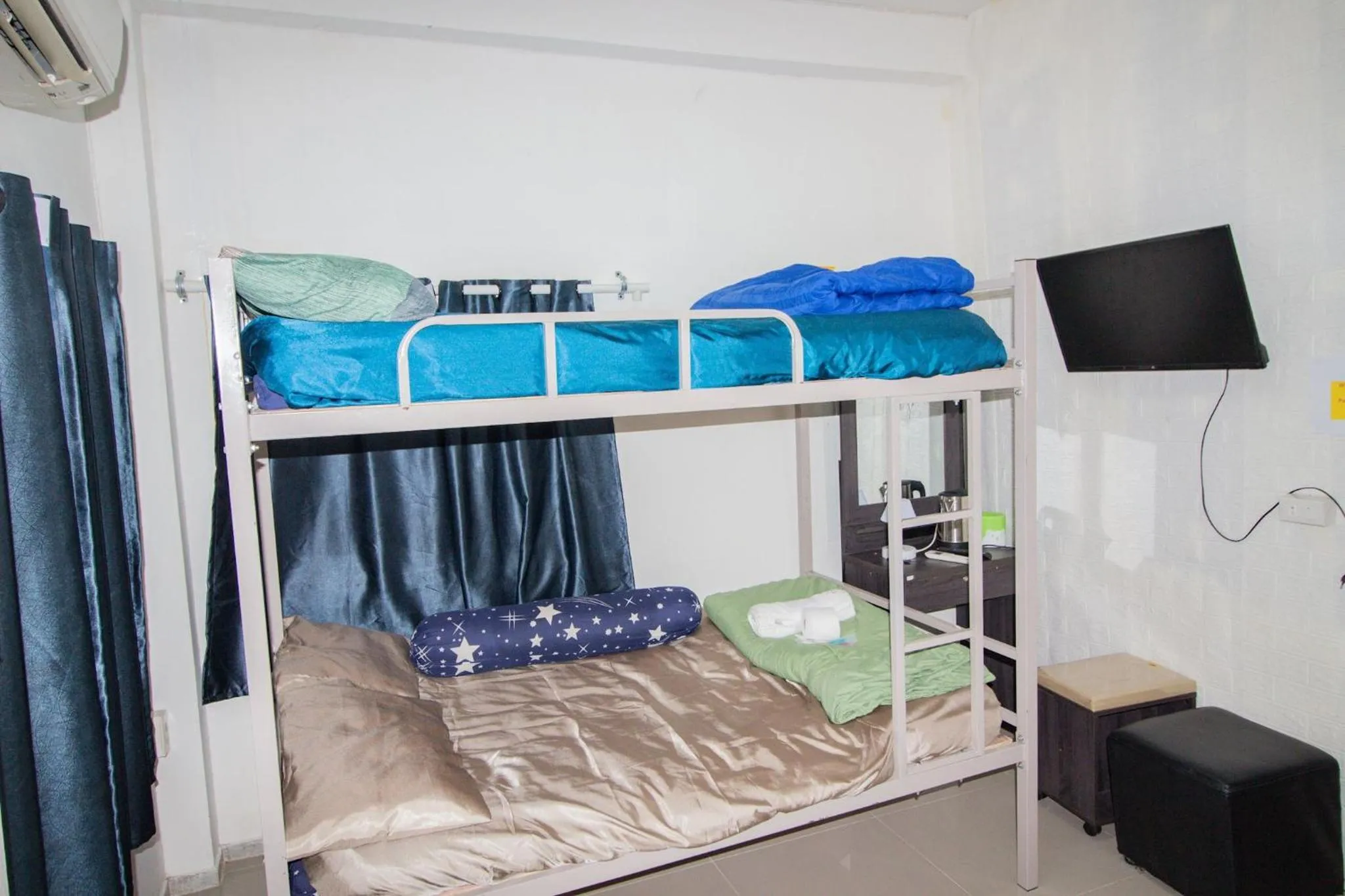 Bed in Skutan Inn Bangchak