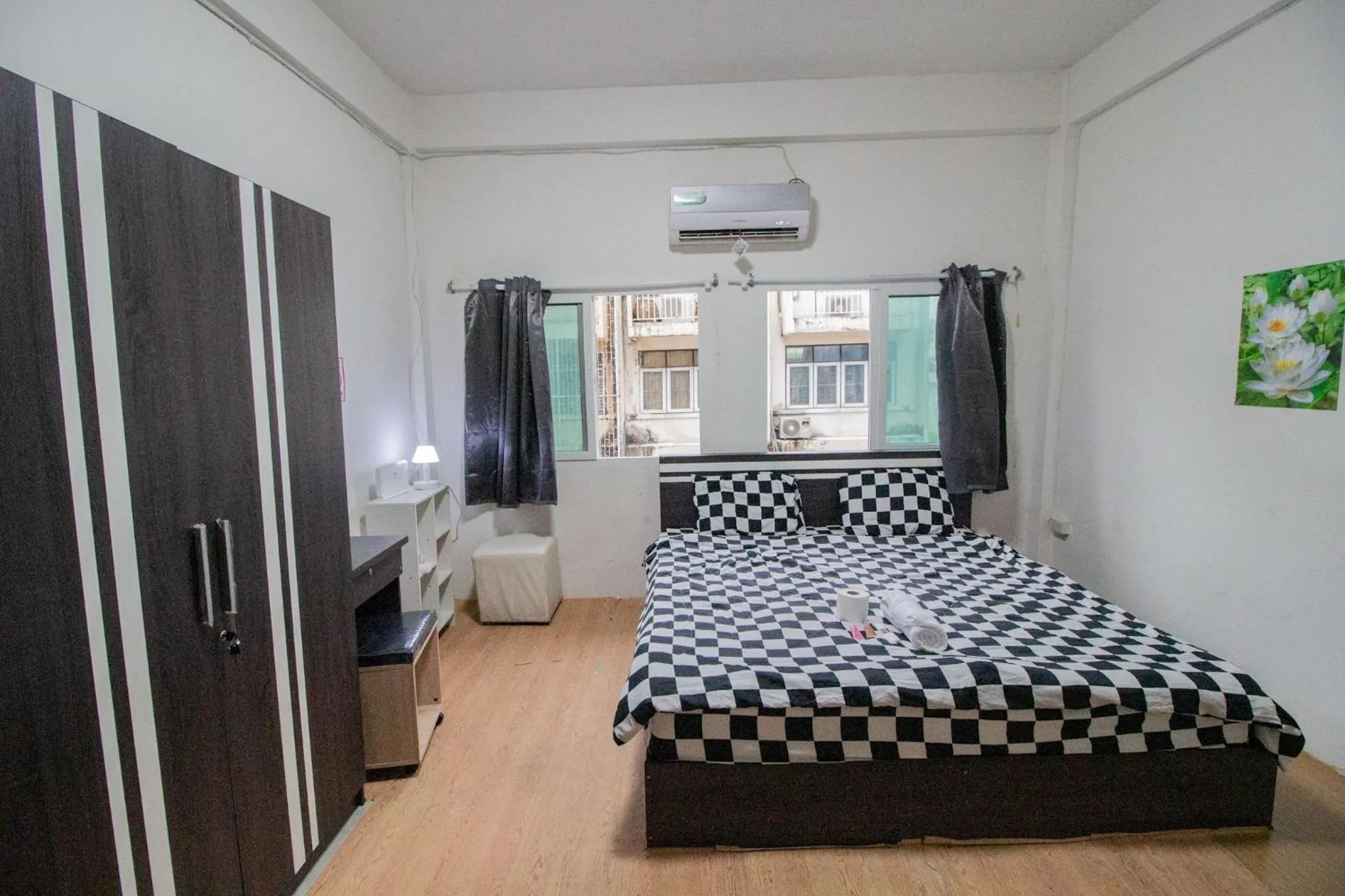 Bed in Skutan Inn Bangchak