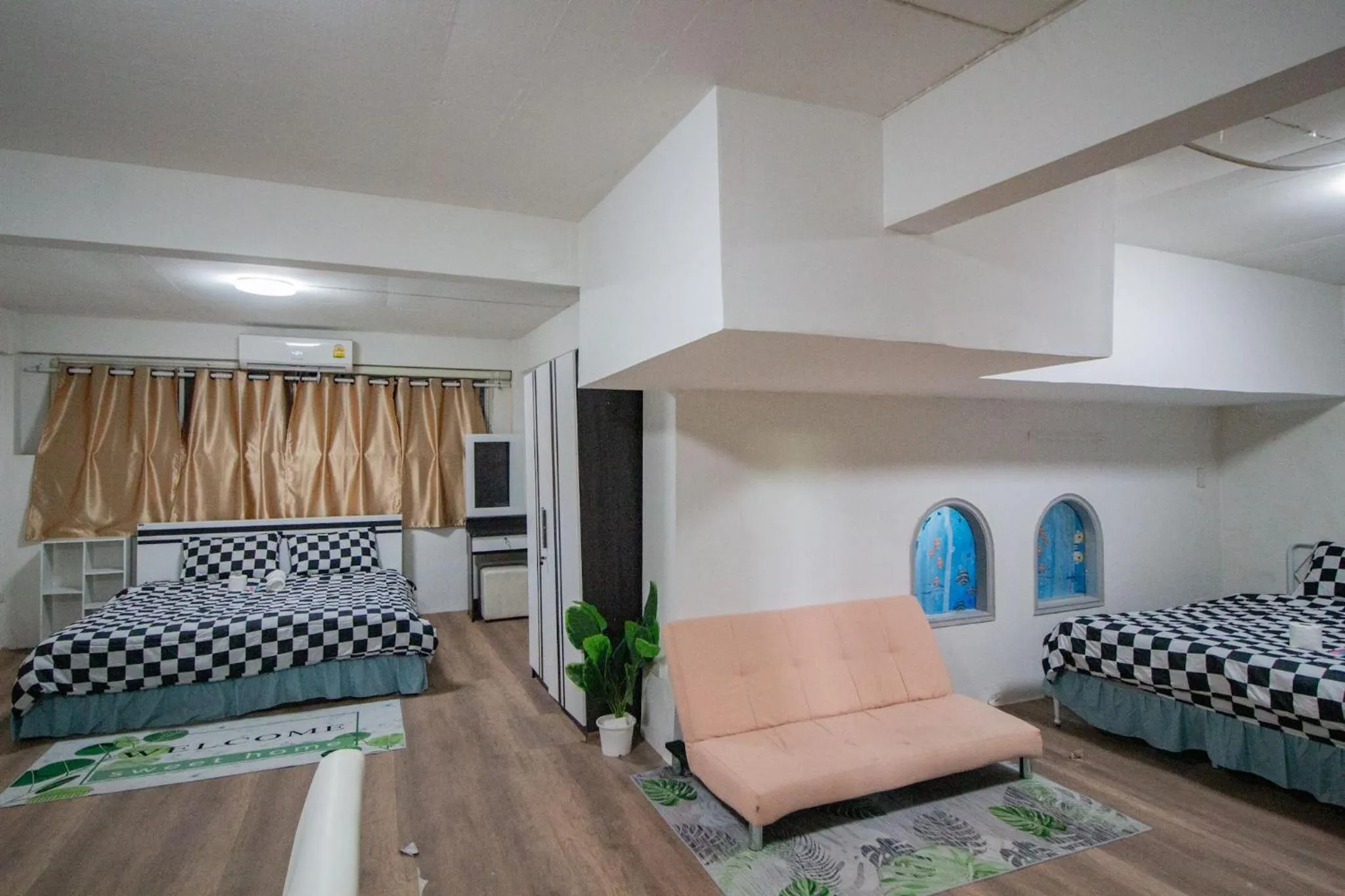 Bed in Skutan Inn Bangchak