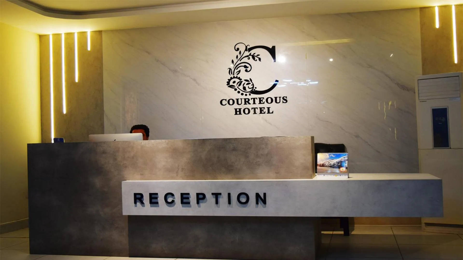 Property building in Courteous Hotel