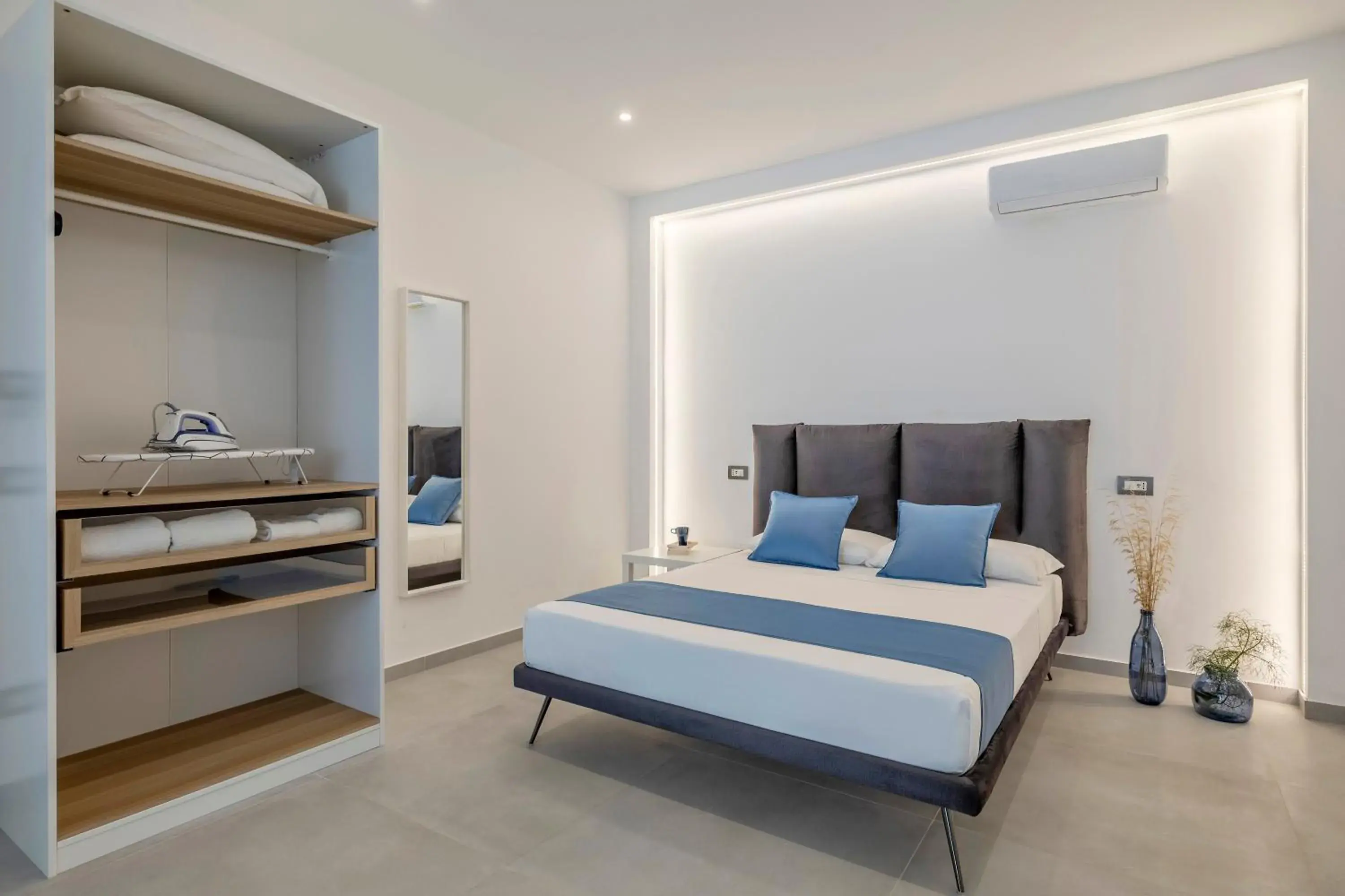 Bed in Case Vacanza Loria Bed in Case Vacanza Loria