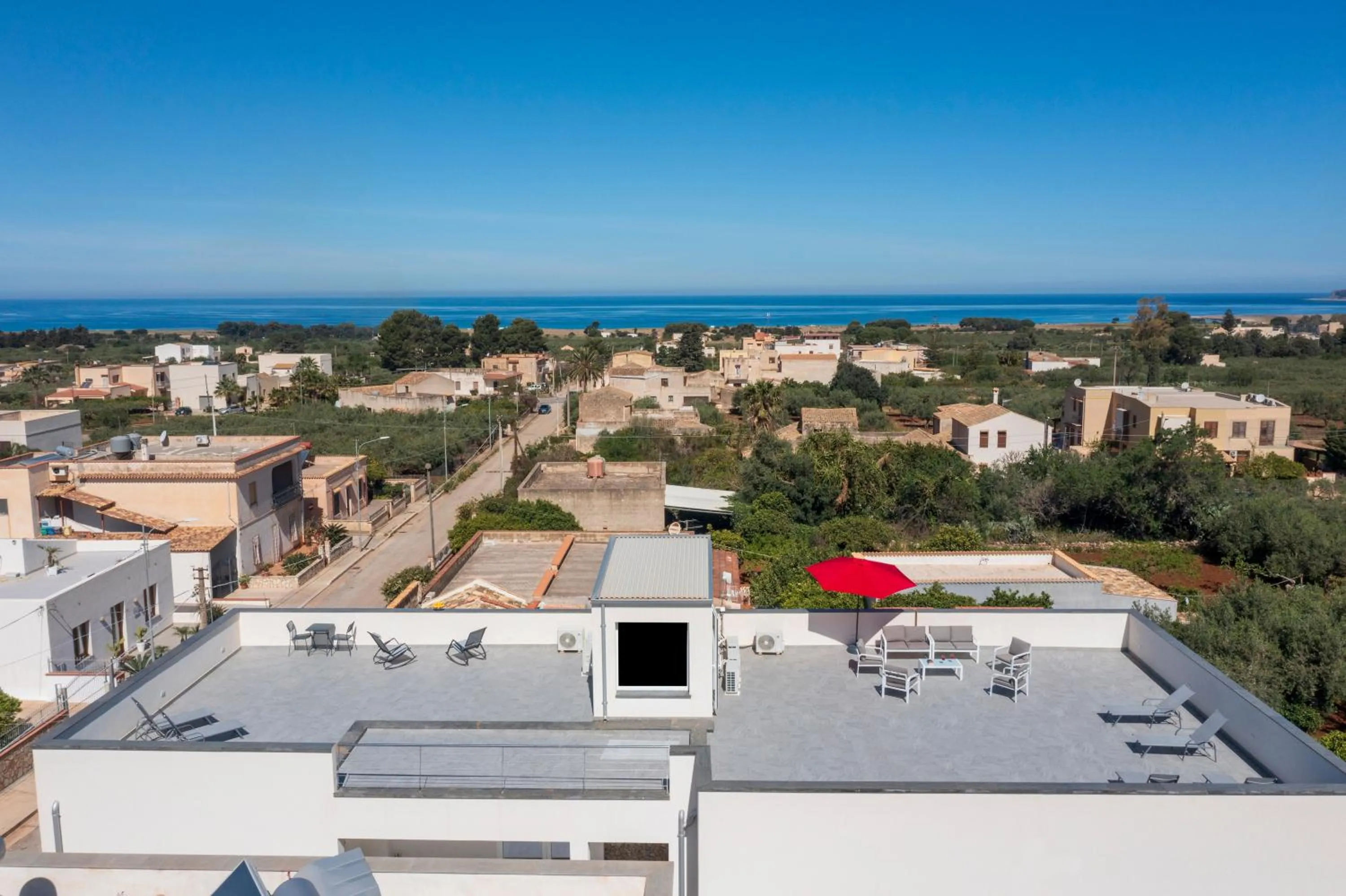 Bird's eye view in Case Vacanza Loria