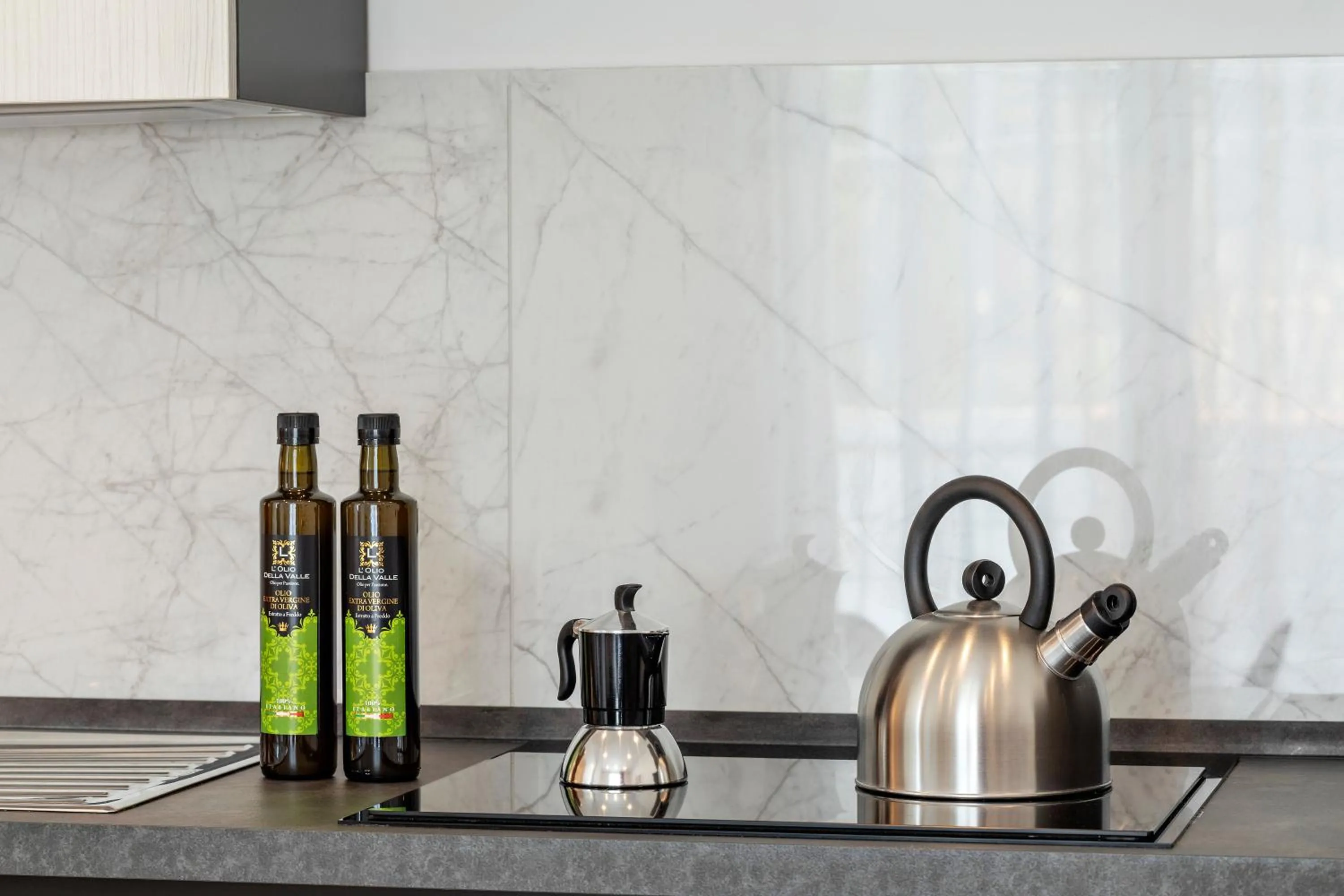 Kitchen or kitchenette in Case Vacanza Loria