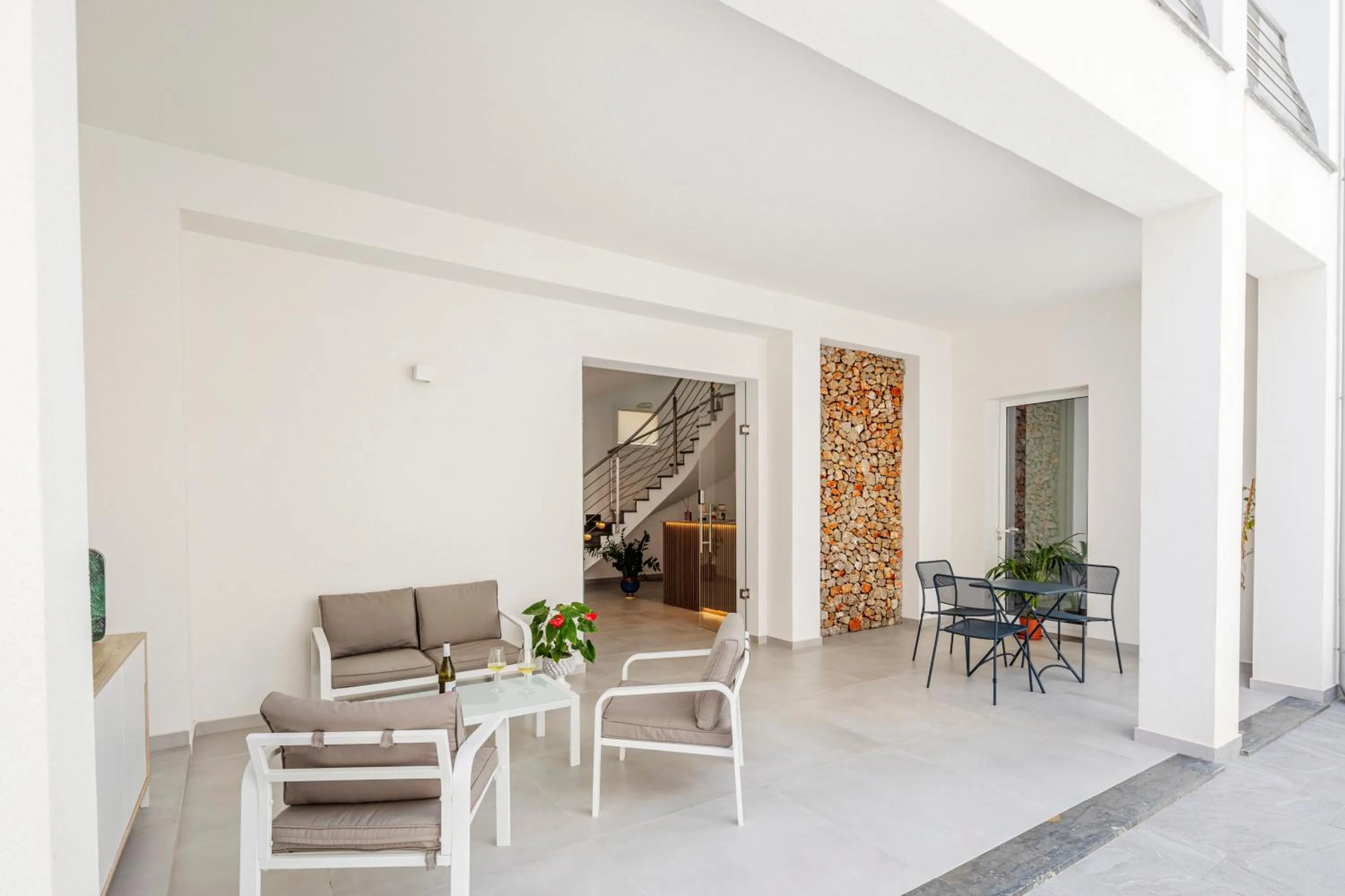 Patio in Case Vacanza Loria