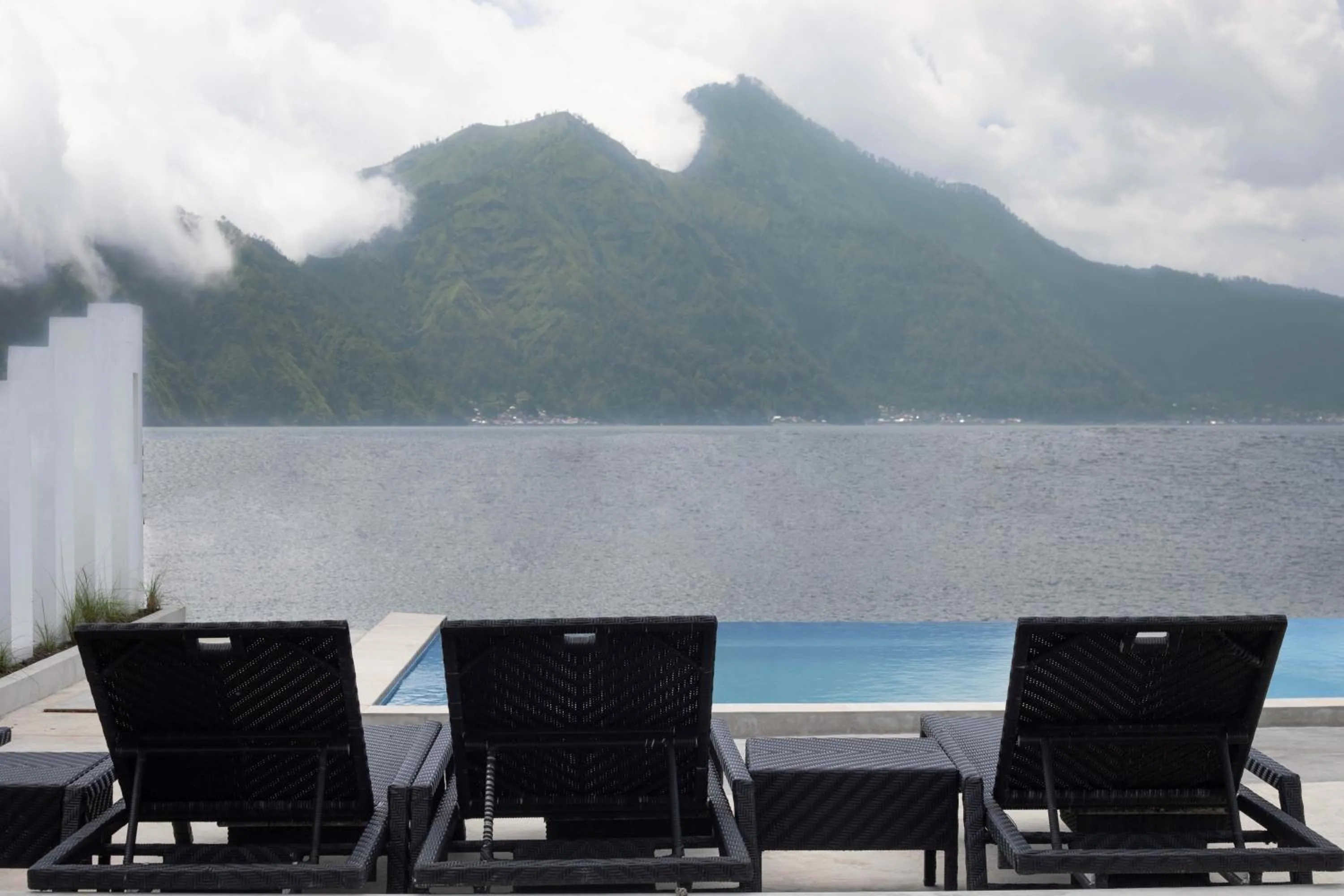 Swimming pool in Intan Lake View Kintamani