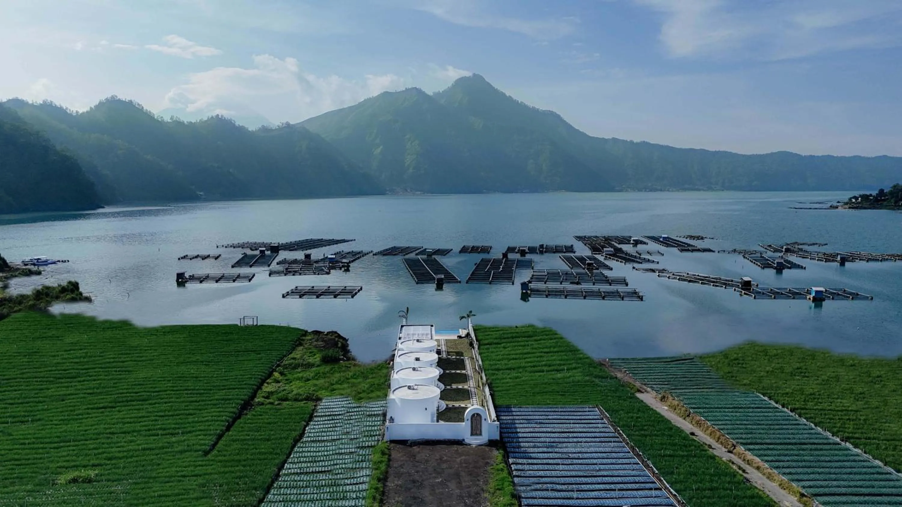View (from property/room) in Intan Lake View Kintamani