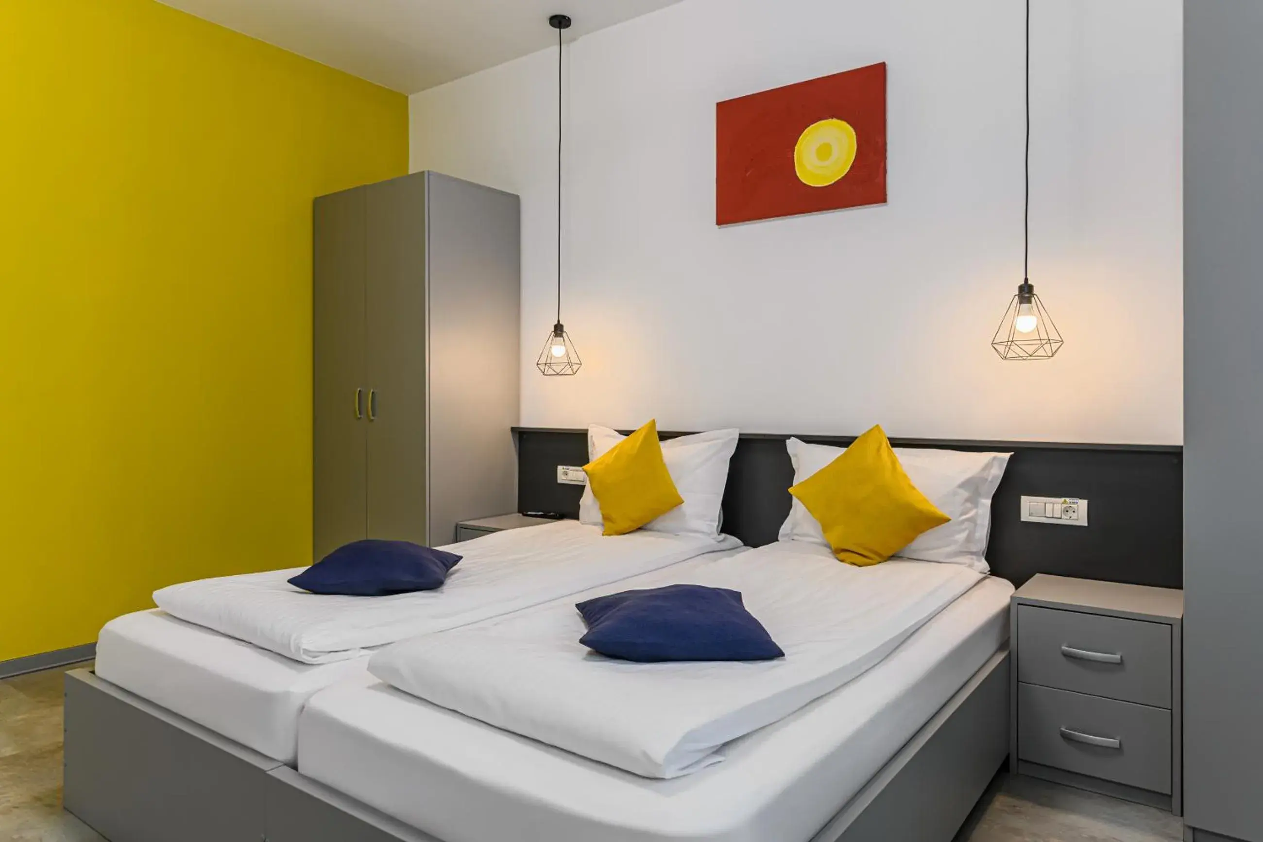 Bed in Johann Strauss Hotel Bed in Johann Strauss Hotel