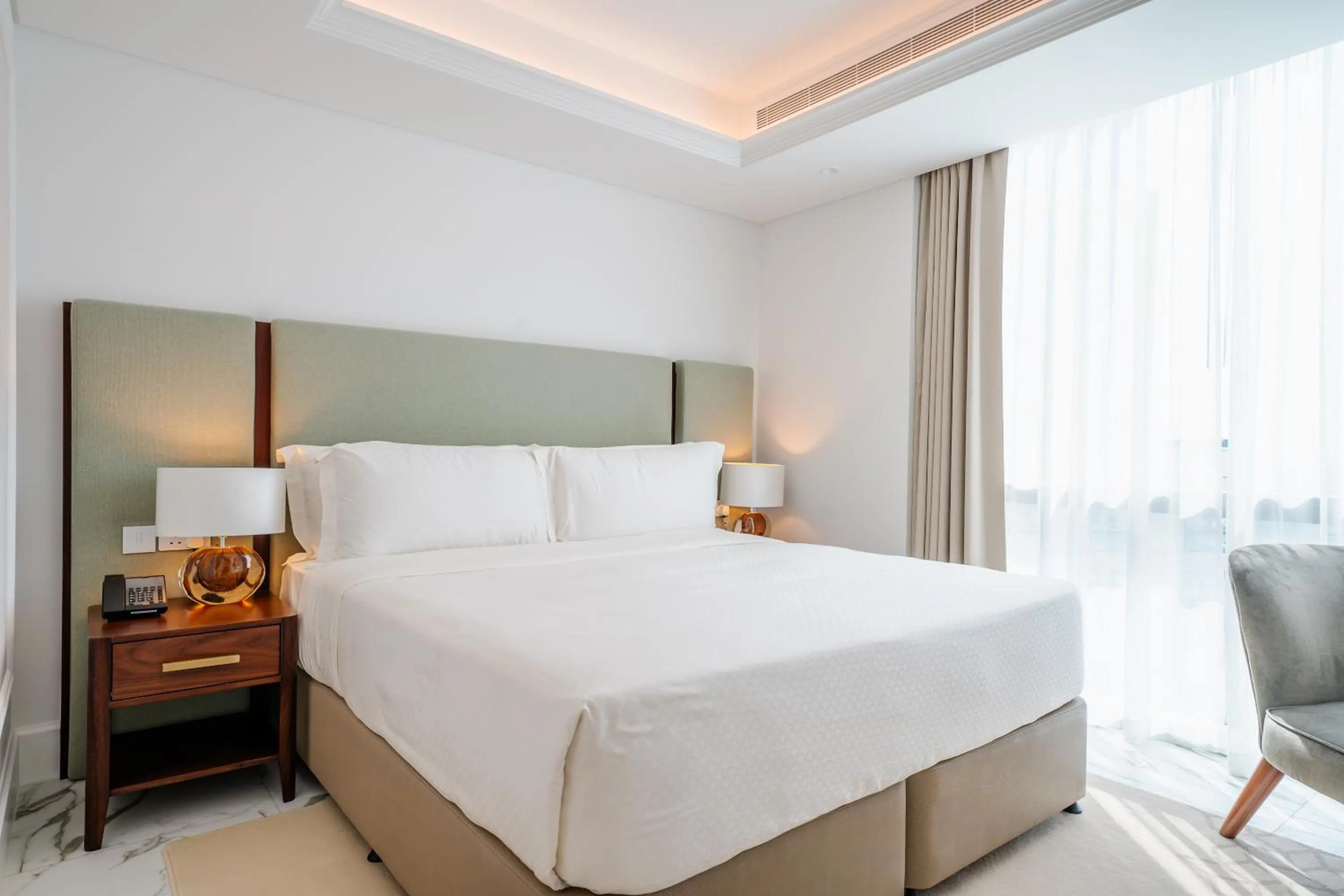 Bedroom, Bed in Cheval Maison - Expo City Dubai