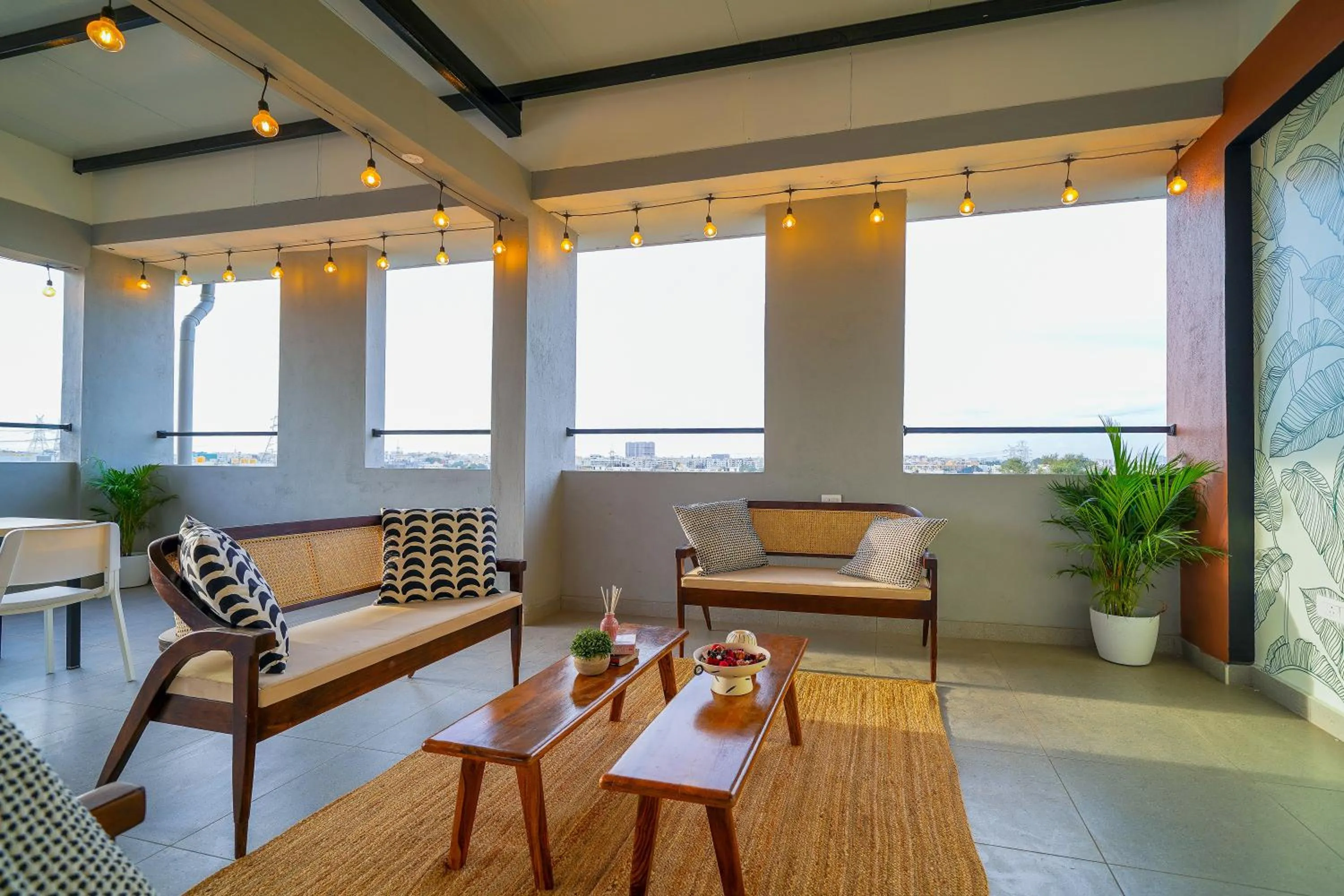 Balcony/Terrace in Olive Hotel Hoodi by Embassy Group